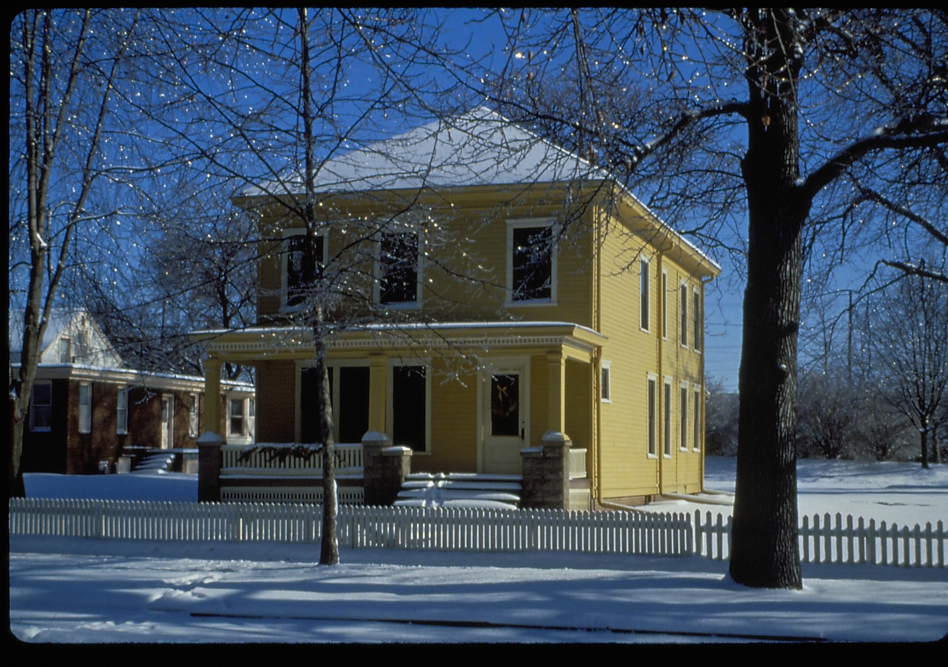 NA Lincoln Home NHS- Cook House Cook House, restoration