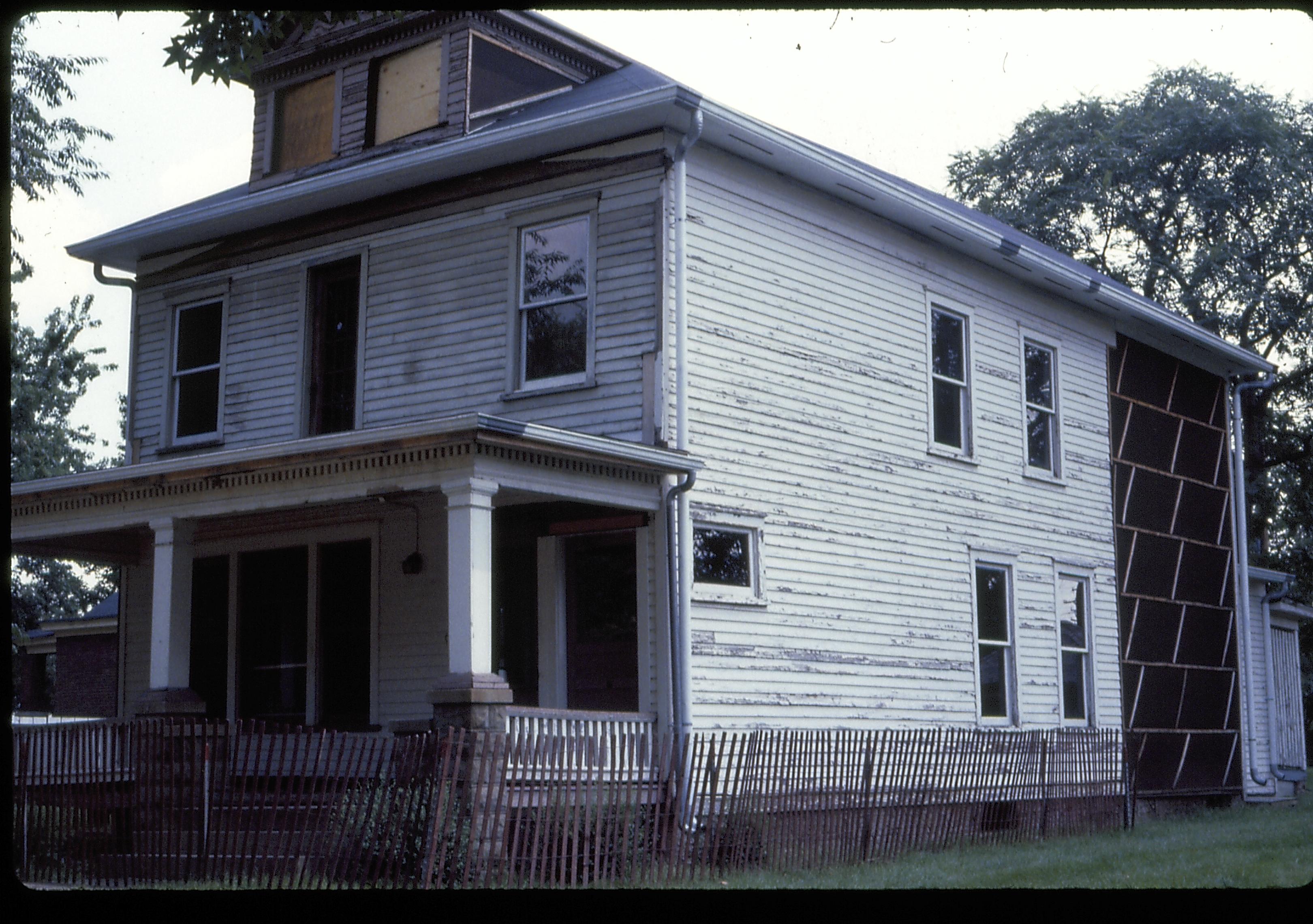 NA Lincoln Home NHS- Cook House, 4 Cook House, restoration