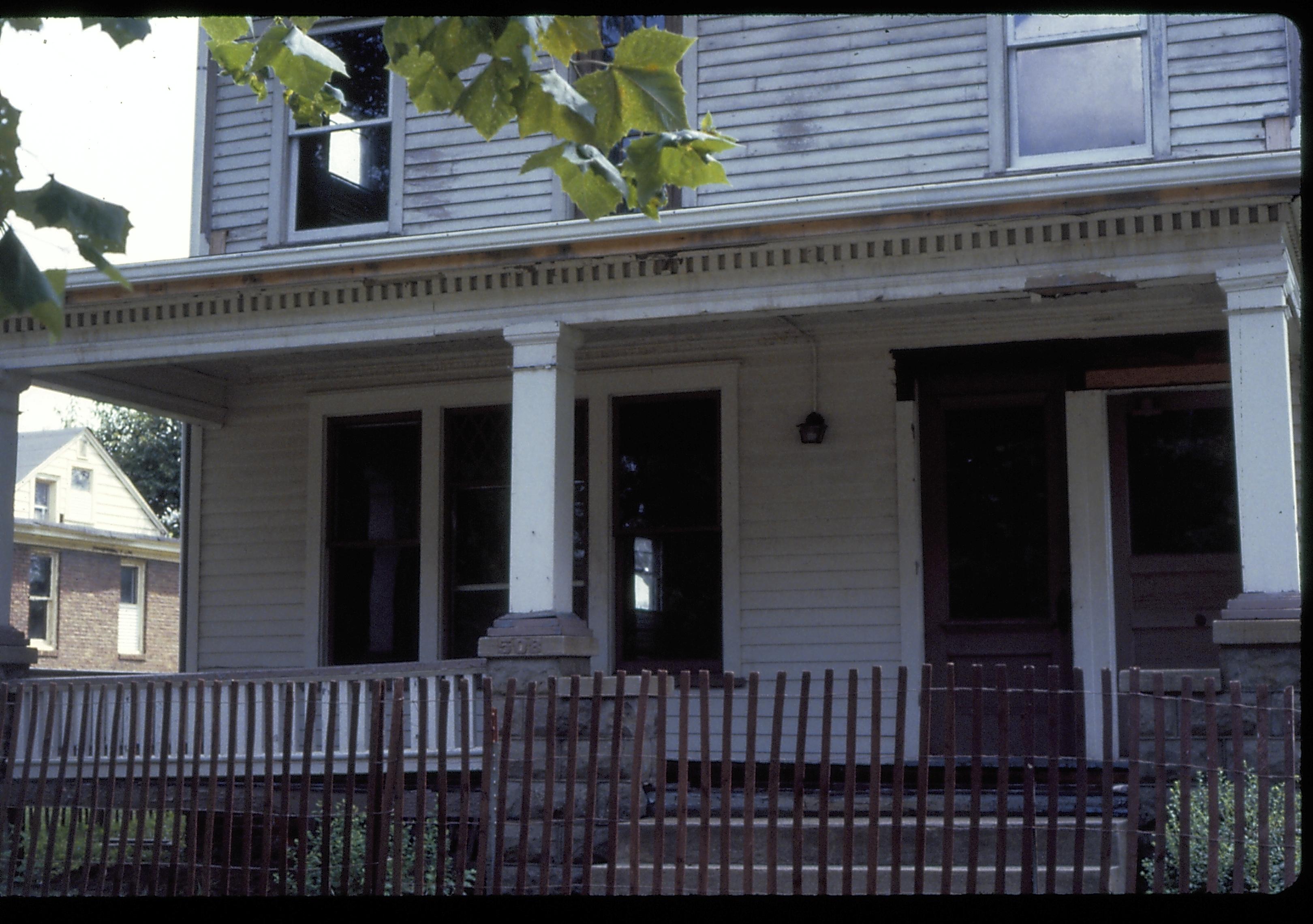 NA Lincoln Home NHS- Cook House, 7 Cook House, restoration