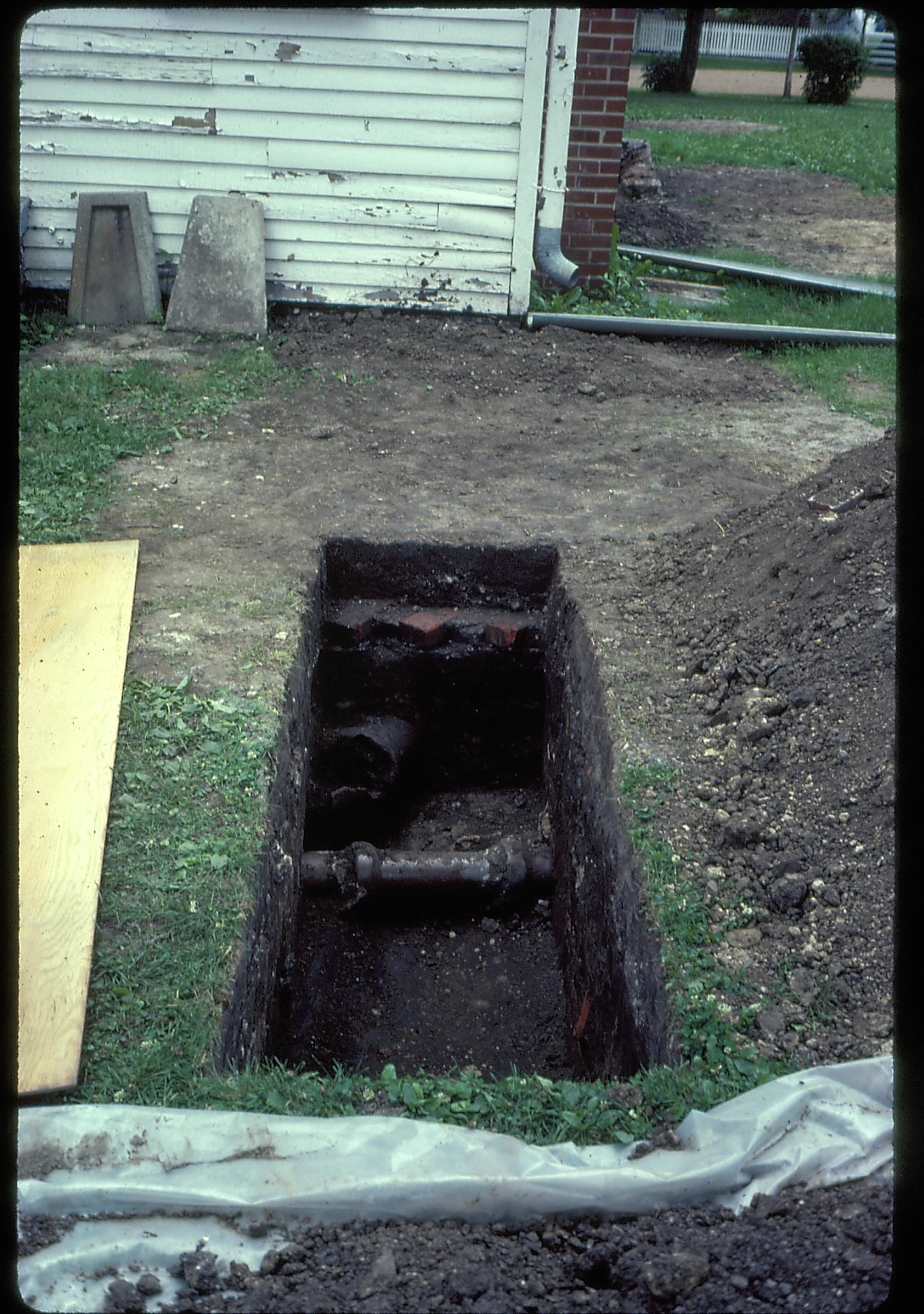 Cook House archeology Lincoln Home NHS- Cook House, 11 Cook House, archeology