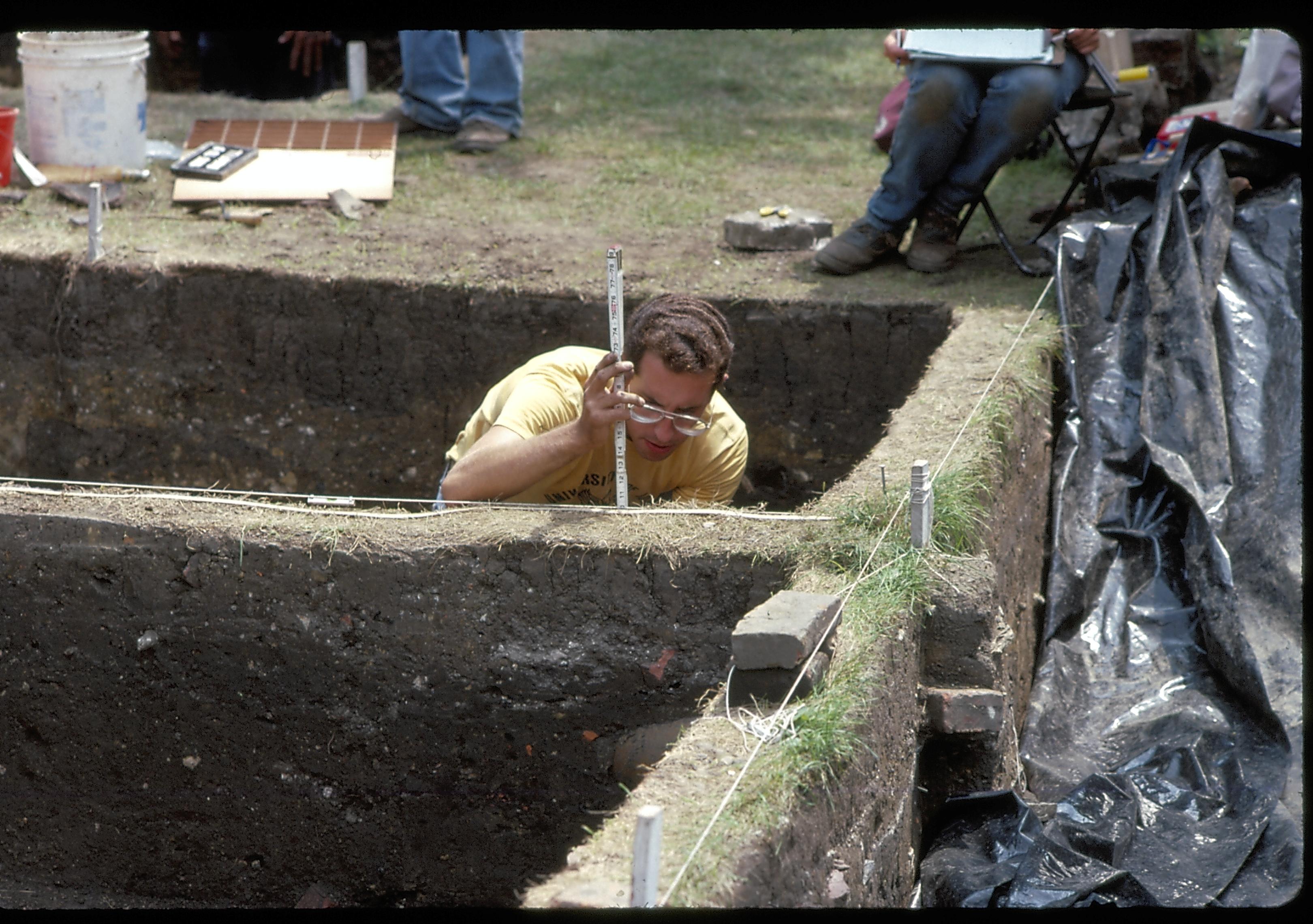 Cook House archeology Lincoln Home NHS- Cook House, 9 Cook House, dig, archeology