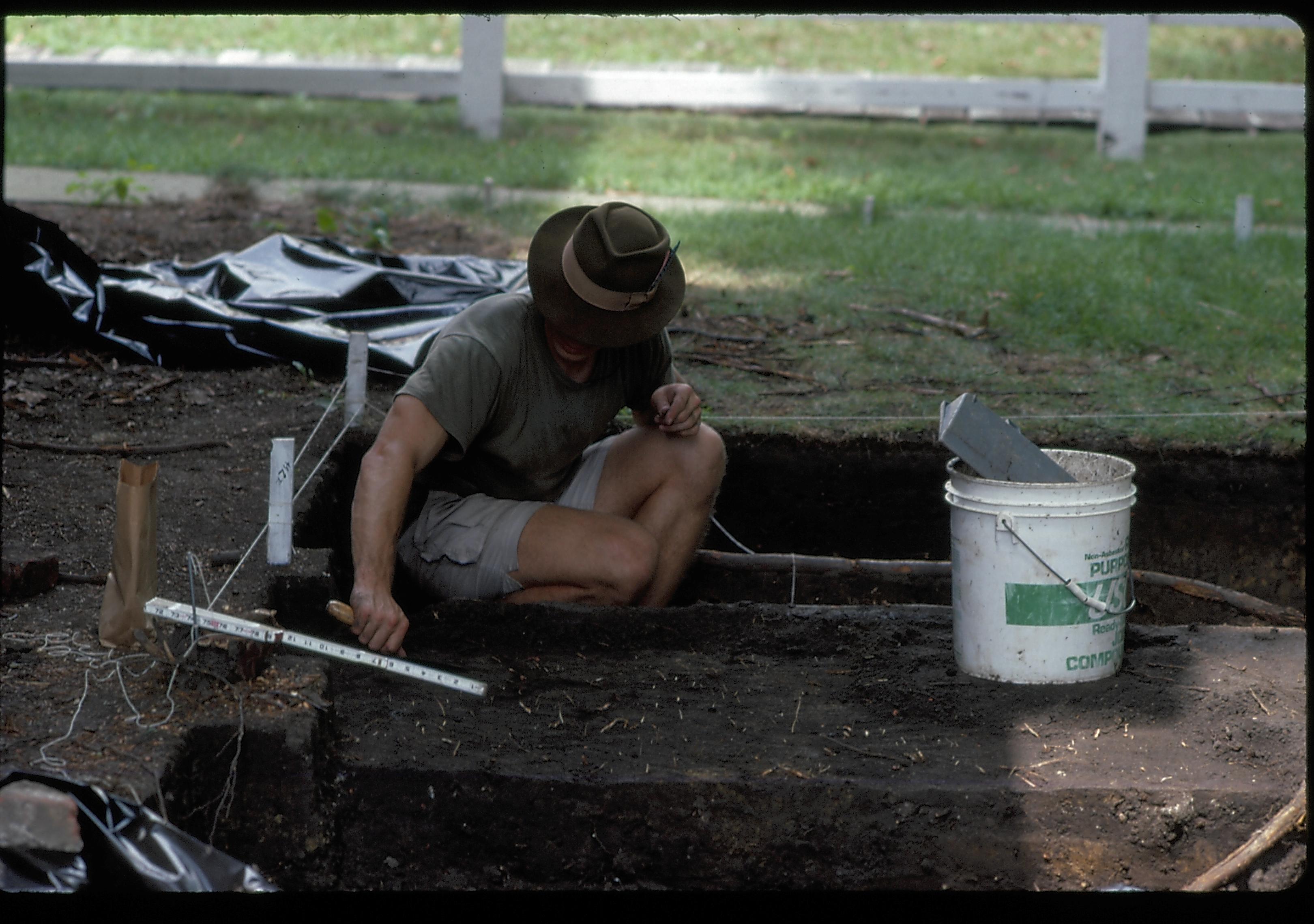 Cook House archeology Lincoln Home NHS- Cook House, 5 Cook House, dig, archeology