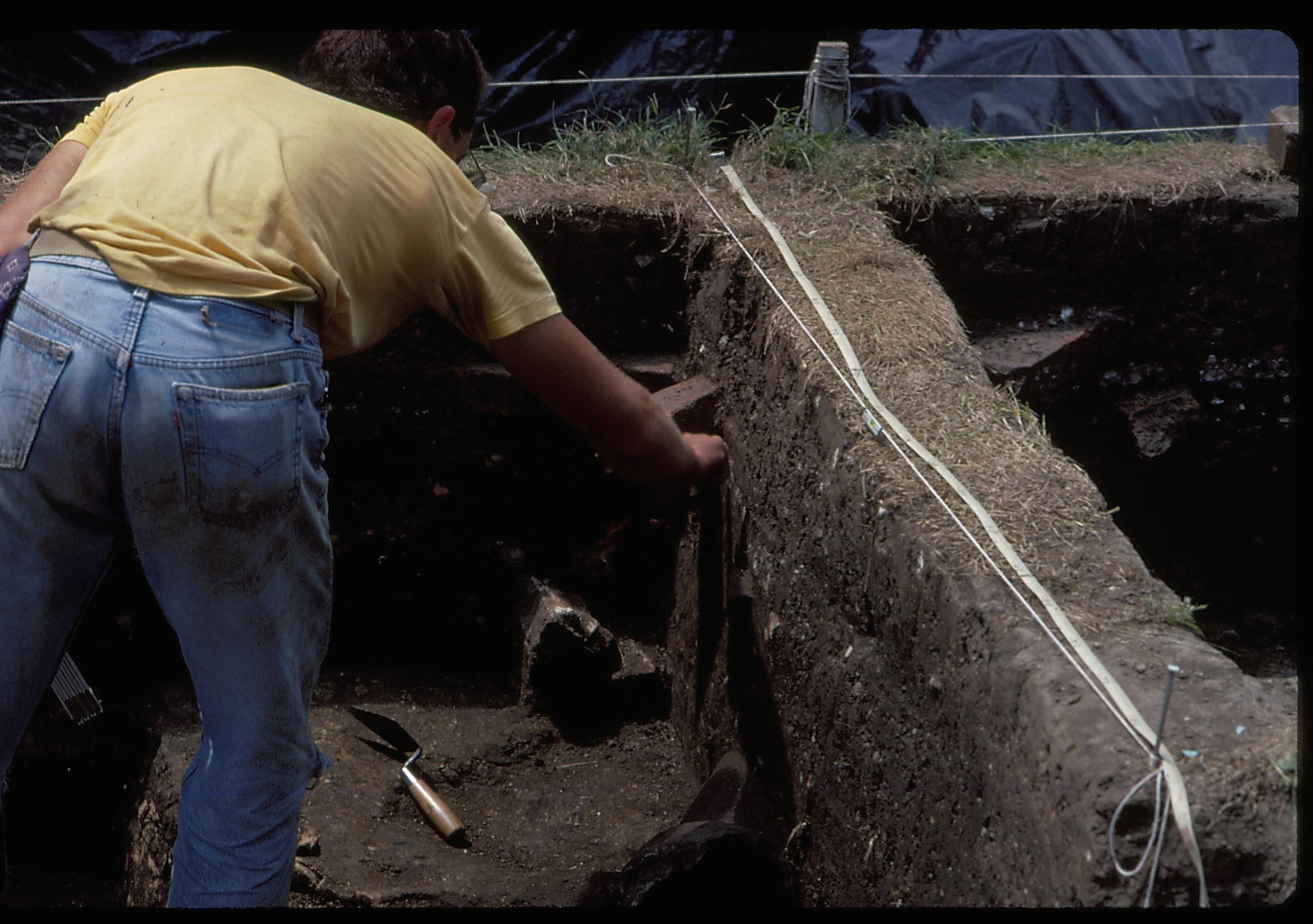 Cook House archeology Lincoln Home NHS- Cook House, 14 Cook House, dig, archeology