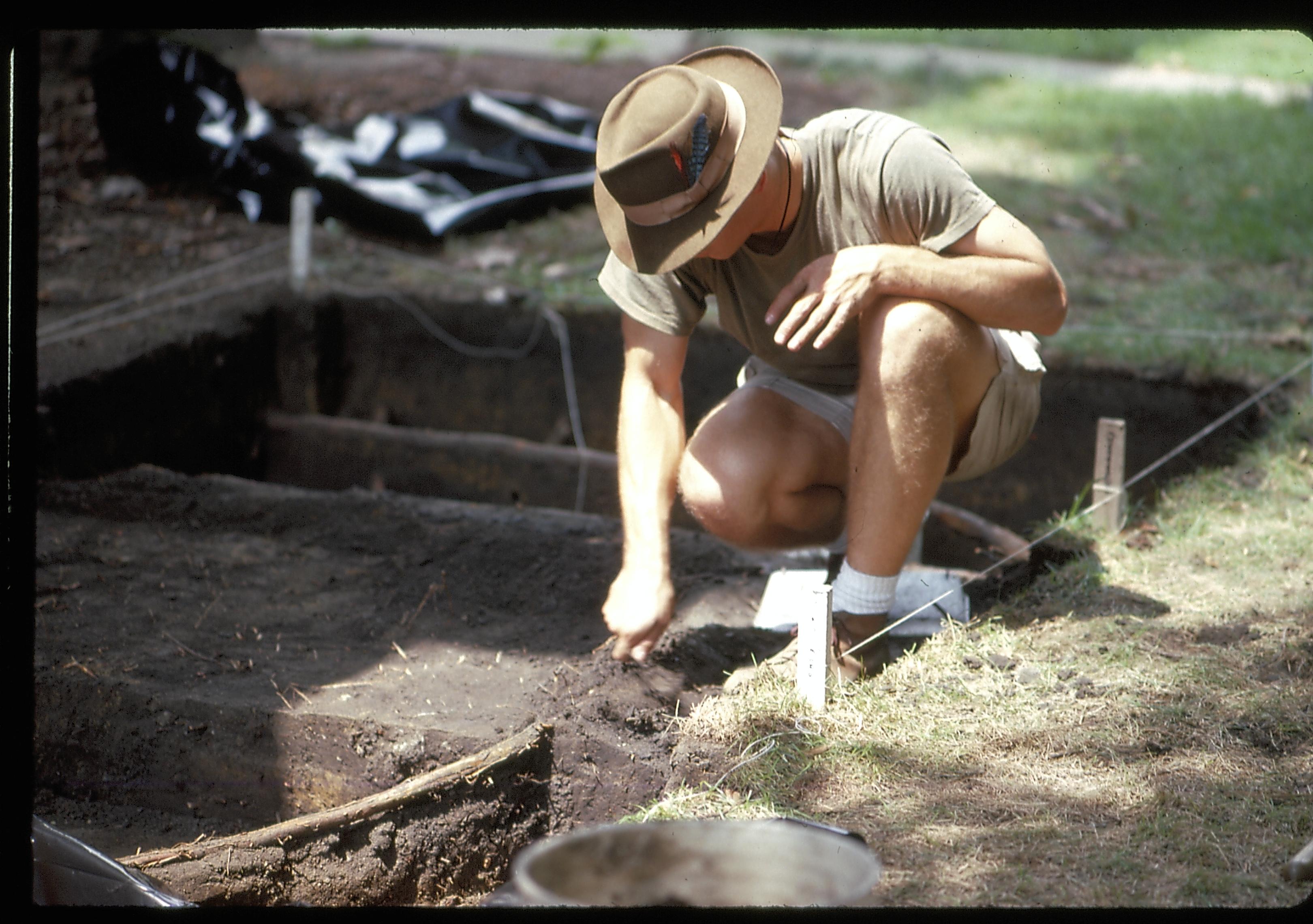 Cook House archeology Lincoln Home NHS- Cook House, 7 Cook House, dig, archeology