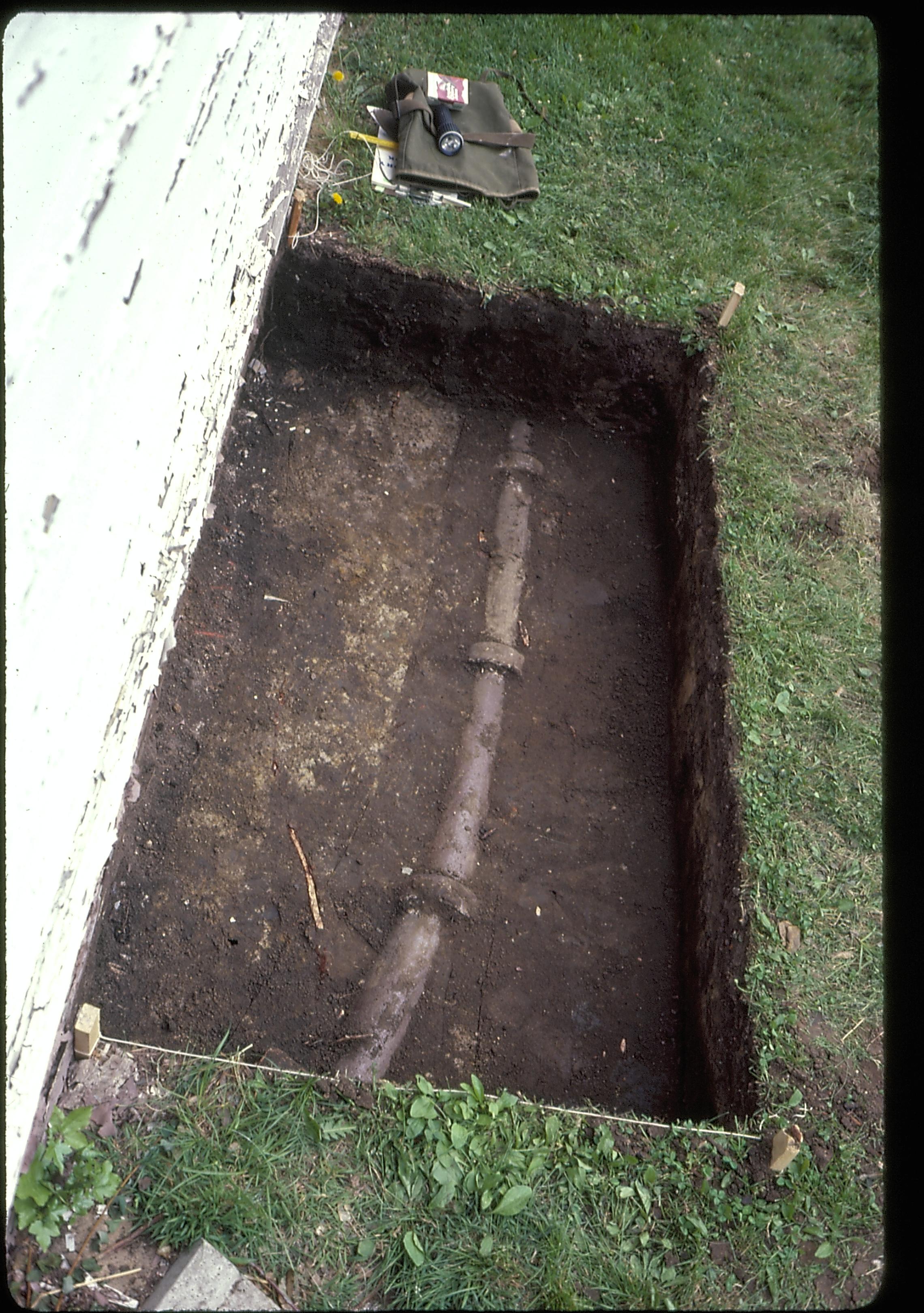 Cook House archeology Lincoln Home NHS- Cook House, 9 Cook House, dig, archeology