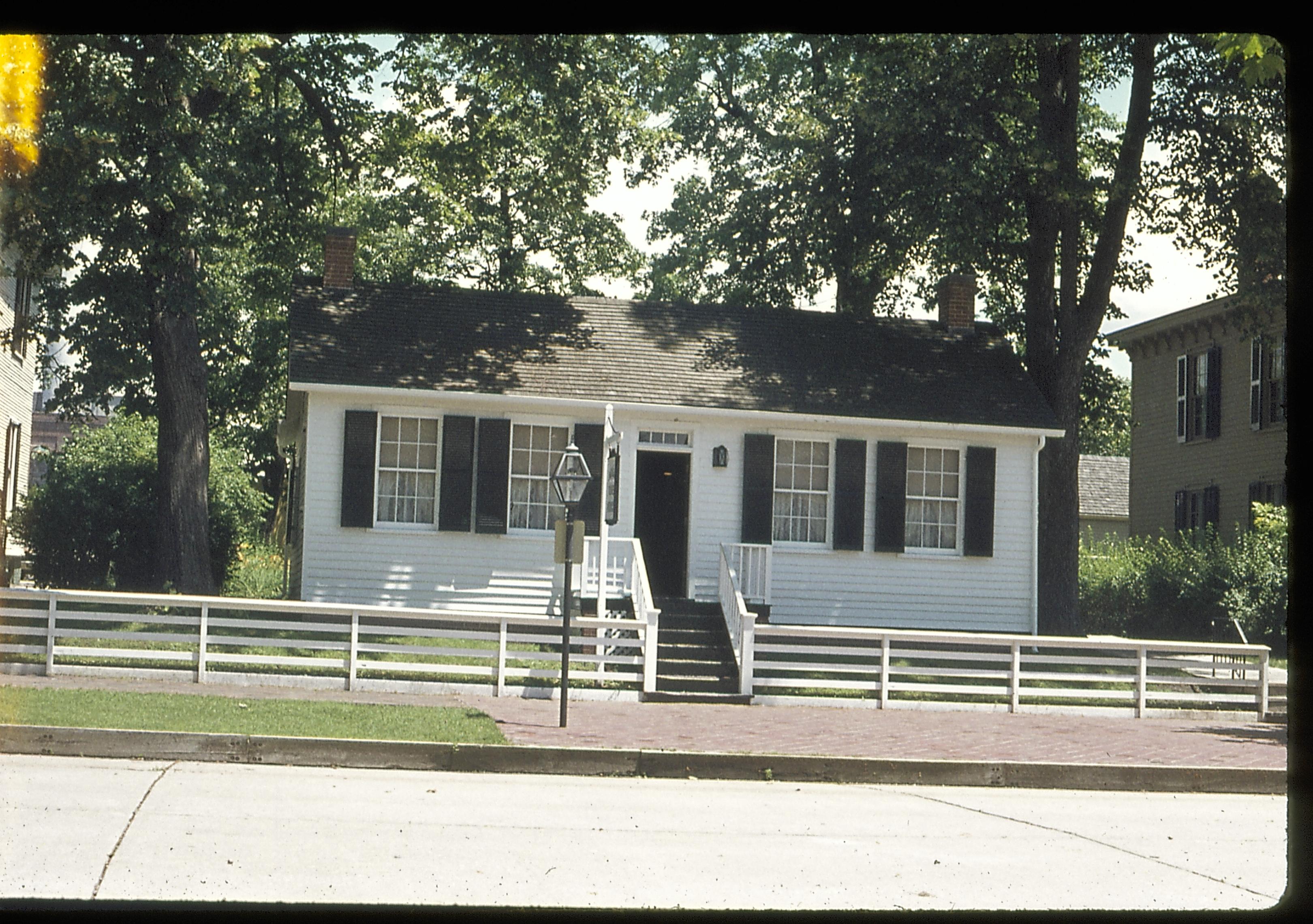 Corneau House Lincoln Home NHS- Corneau House, class 1 slide 22 Corneau House