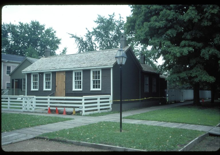 Corneau House Lincoln Home NHS- Corneau House, 20 Corneau House, renovation