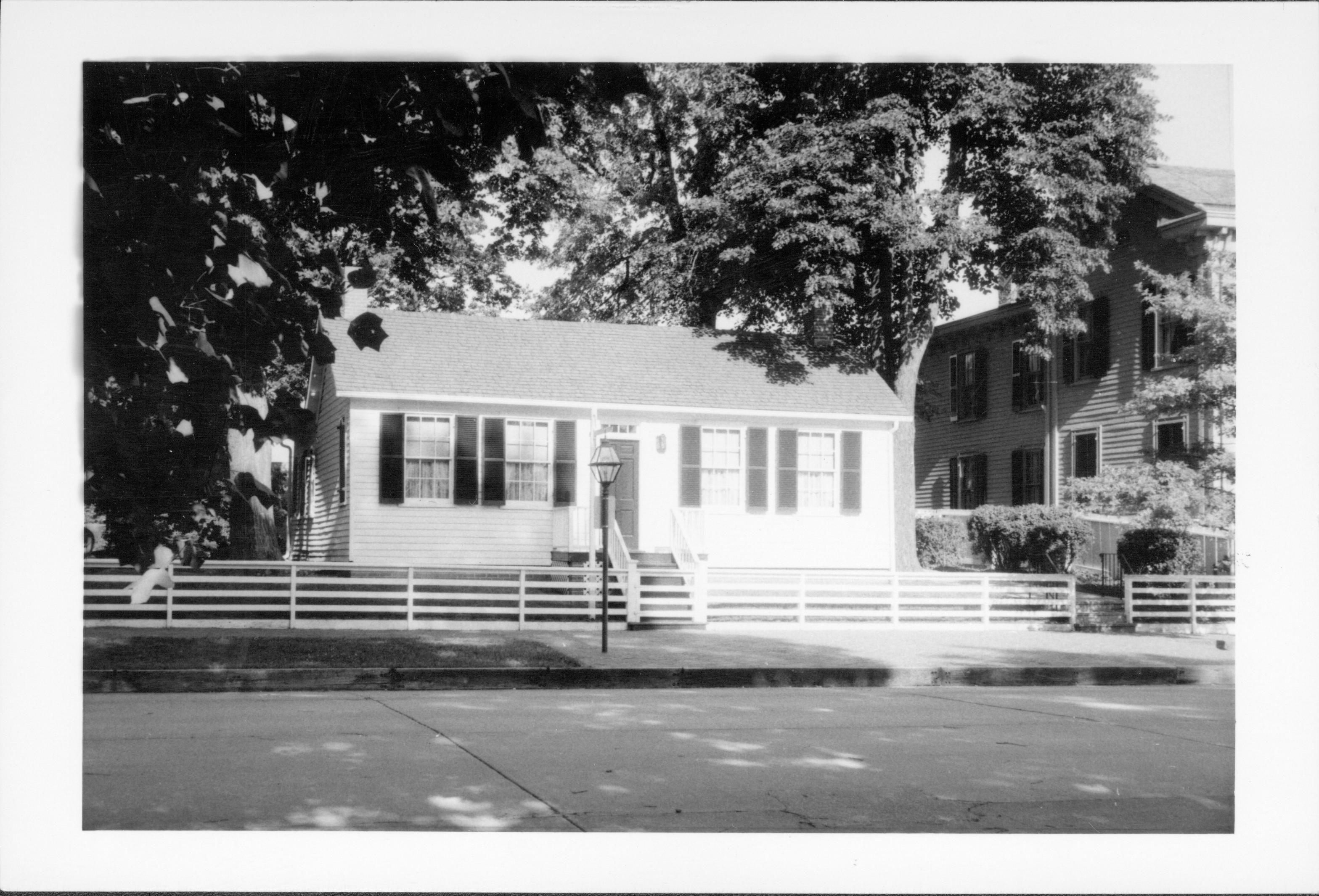 Corneau House  Lincoln Home NHS- Corneau House, neg #1 class #344, pic 1 class 1 Corneau House, history