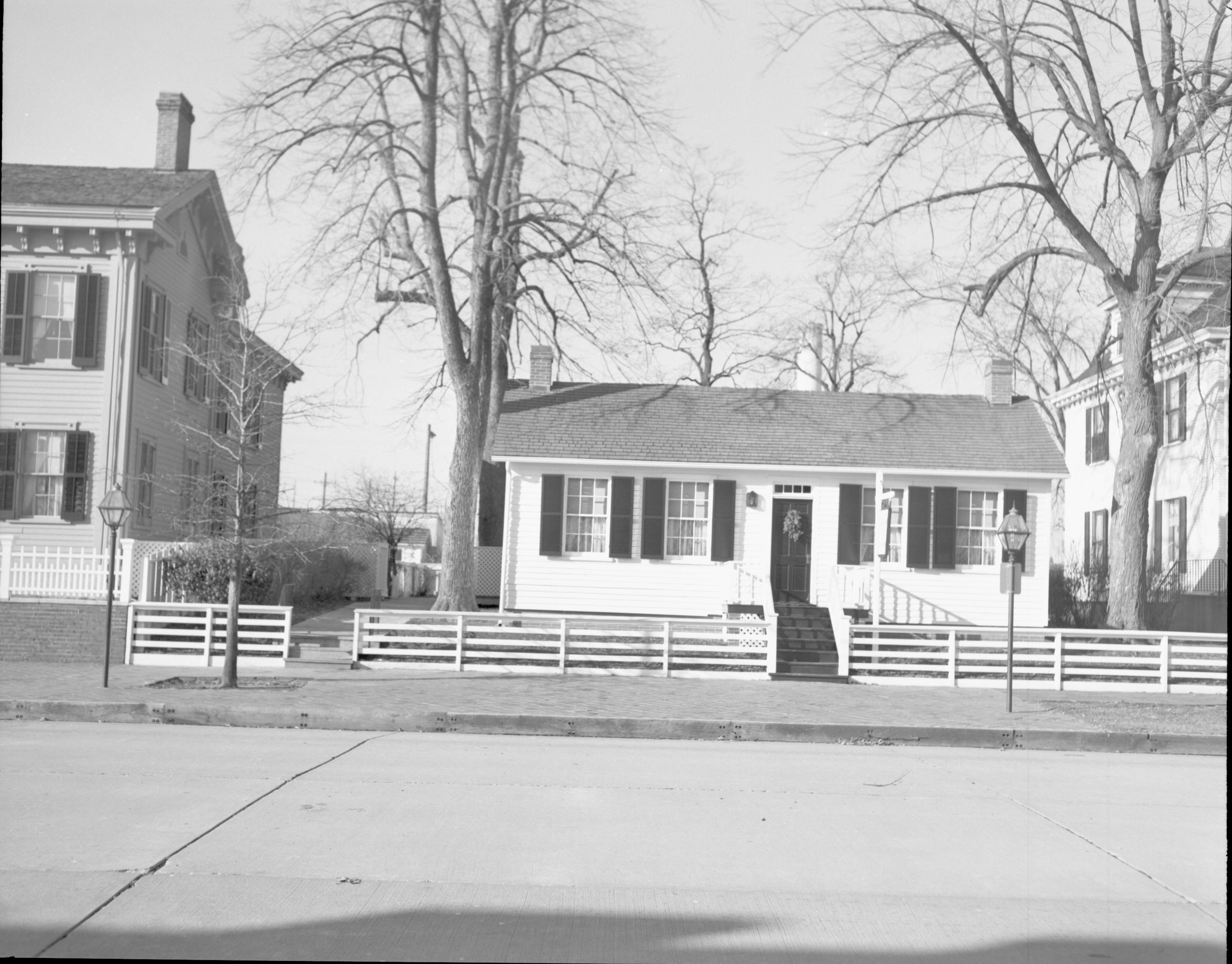 Corneau House  Lincoln Home NHS- Corneau House, neg #2 class #344 Corneau House, history