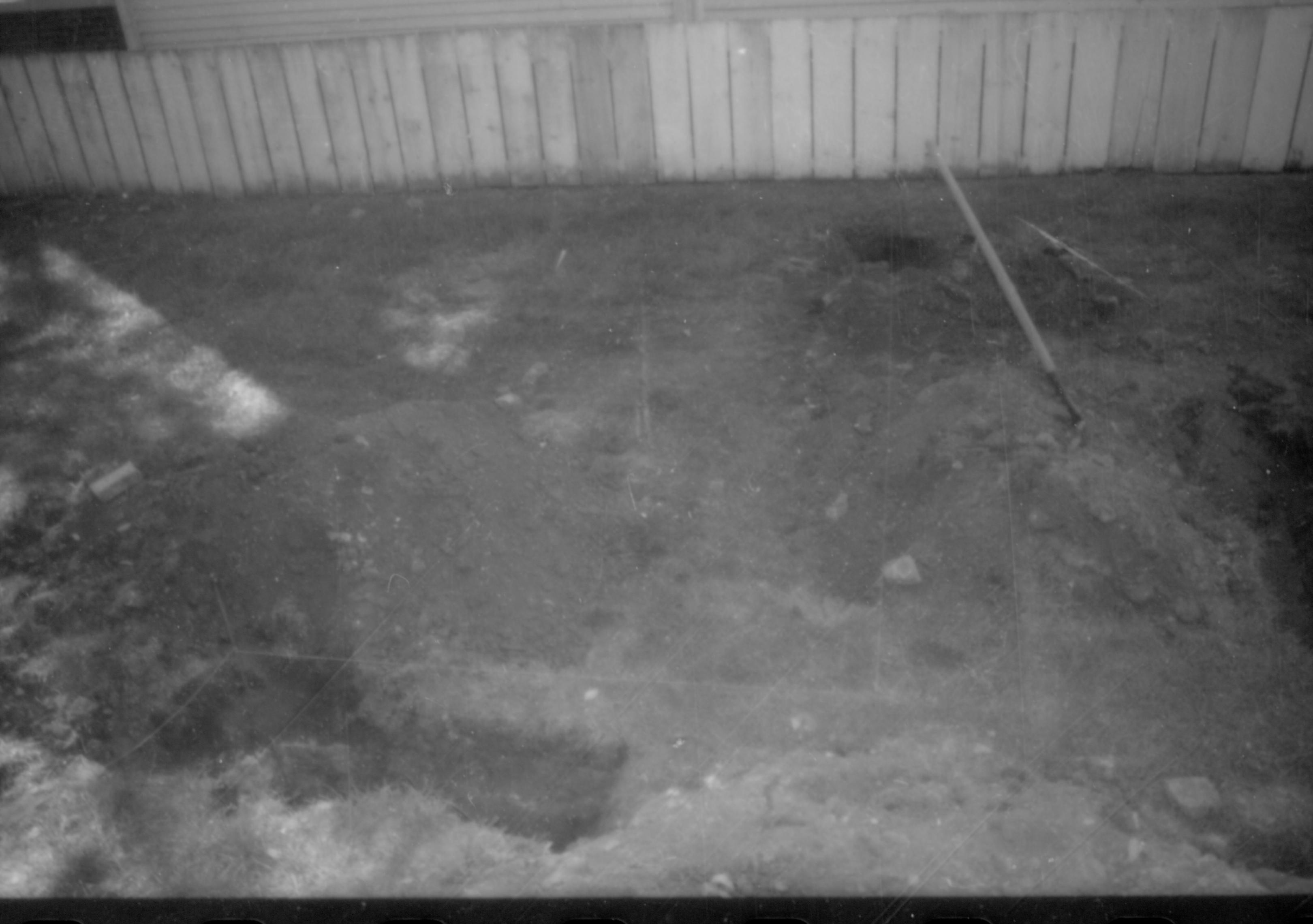 Corneau House Lincoln Home NHS- Corneau House archeology Corneau House, archeology