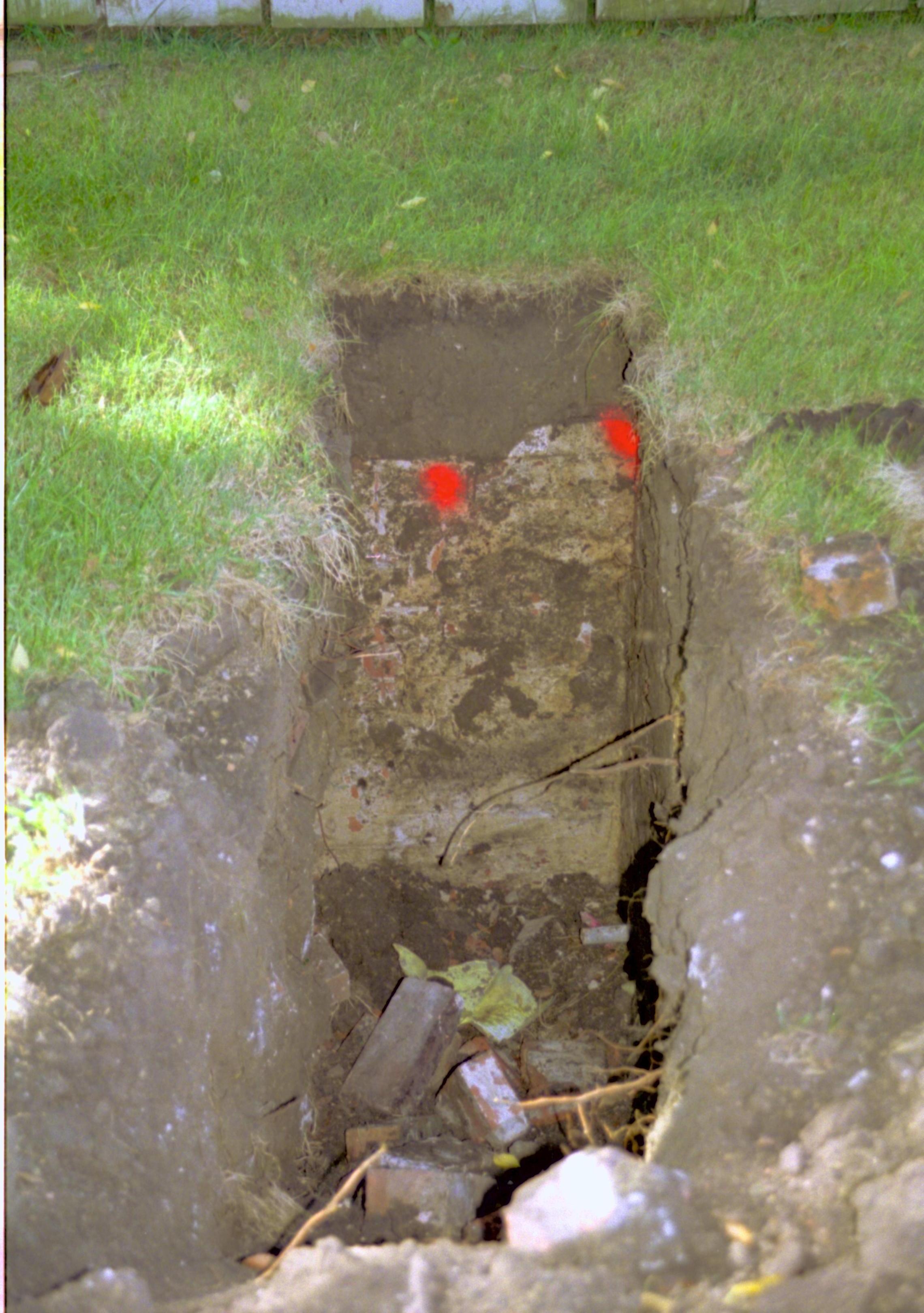 Corneau House Lincoln Home NHS- Corneau House archeology Corneau House, archeology