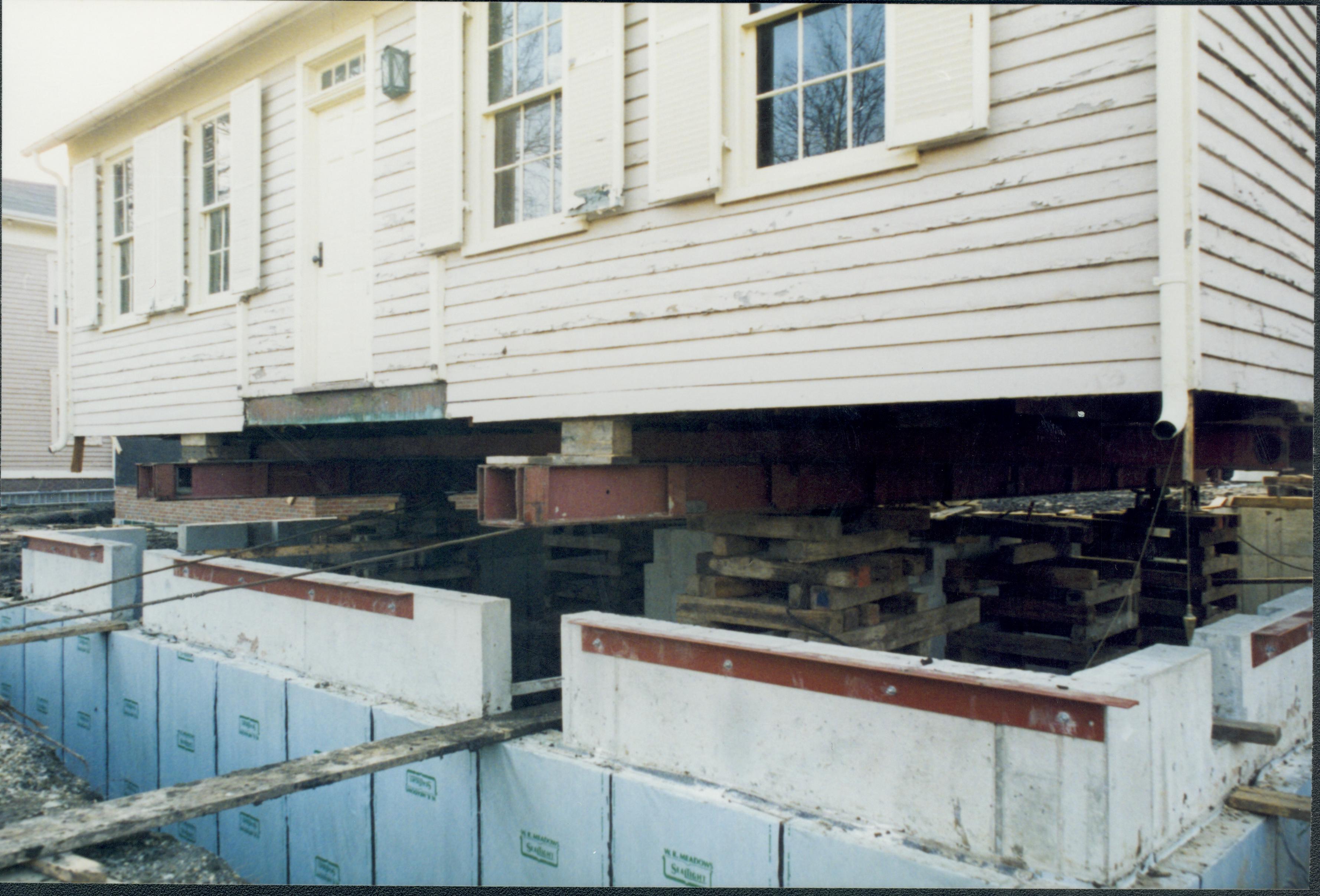 Corneau House move Lincoln Home NHS- Corneau House move, Corneau roll #3-photo Corneau House, move