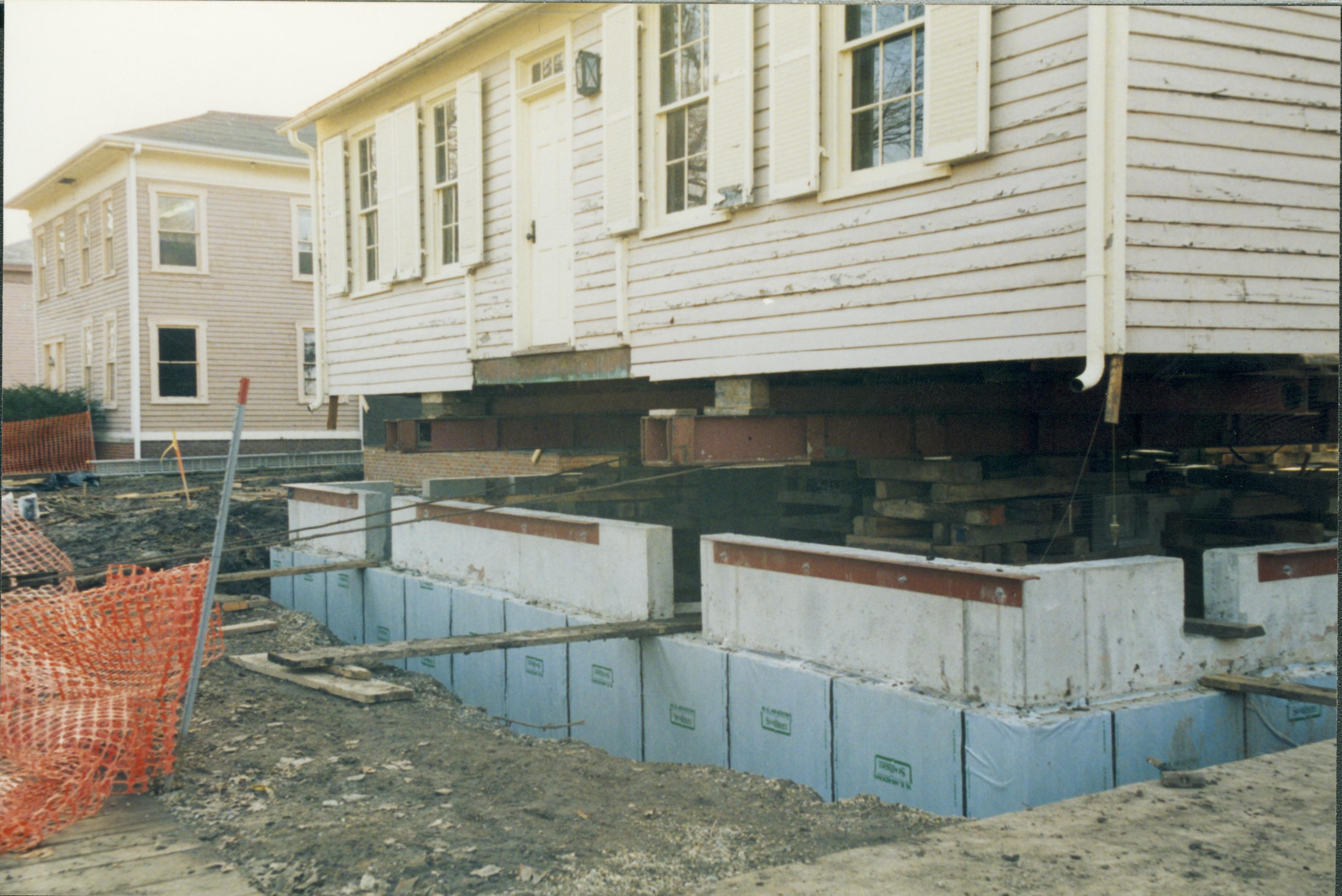 Corneau House move Lincoln Home NHS- Corneau House move, Corneau roll #3-photo Corneau House, move