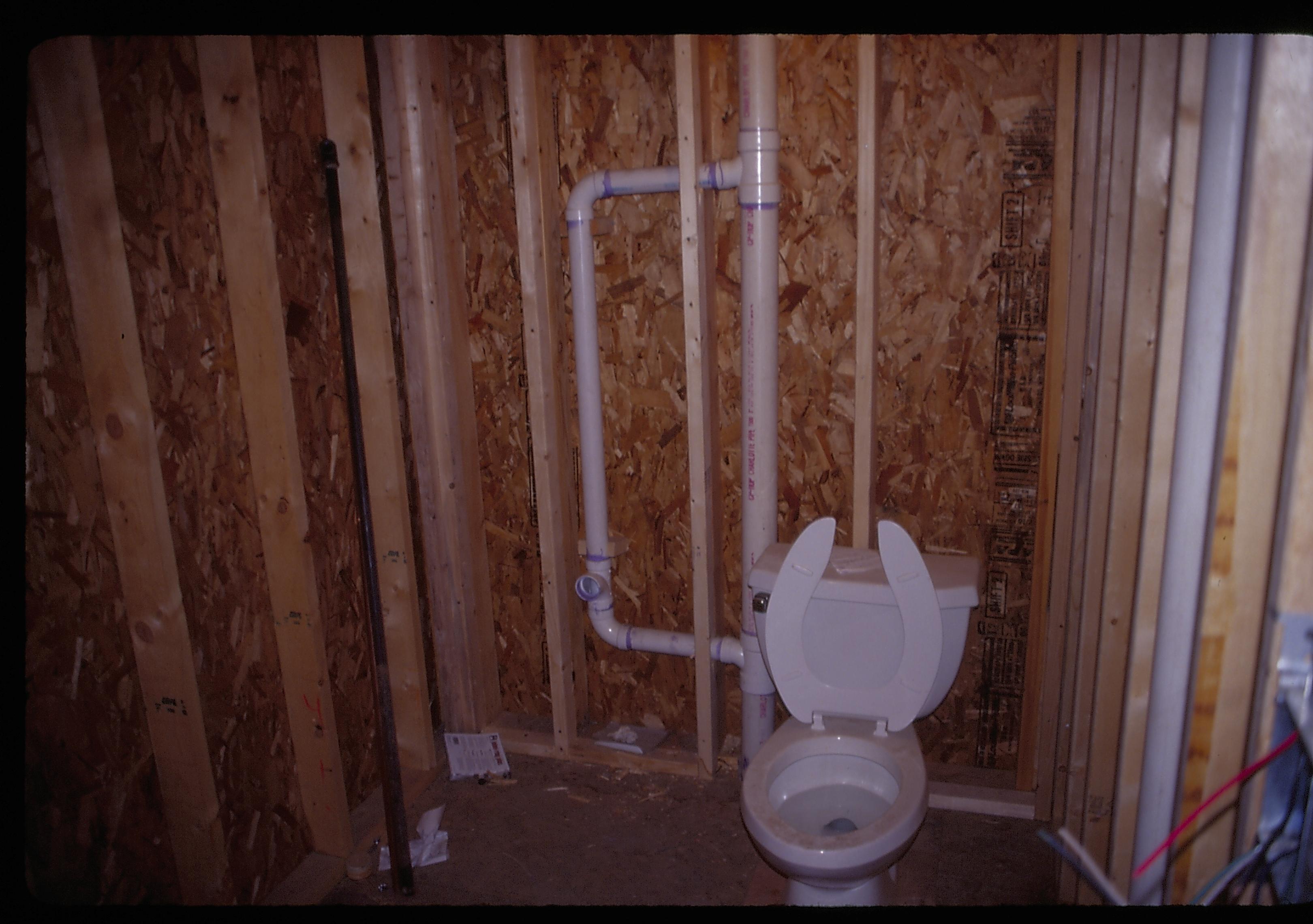 bathroom Lincoln Home NHS- Corneau House Restoration, Corneau #4 slides, roll 1999-8 exp 8 Corneau House, renovation