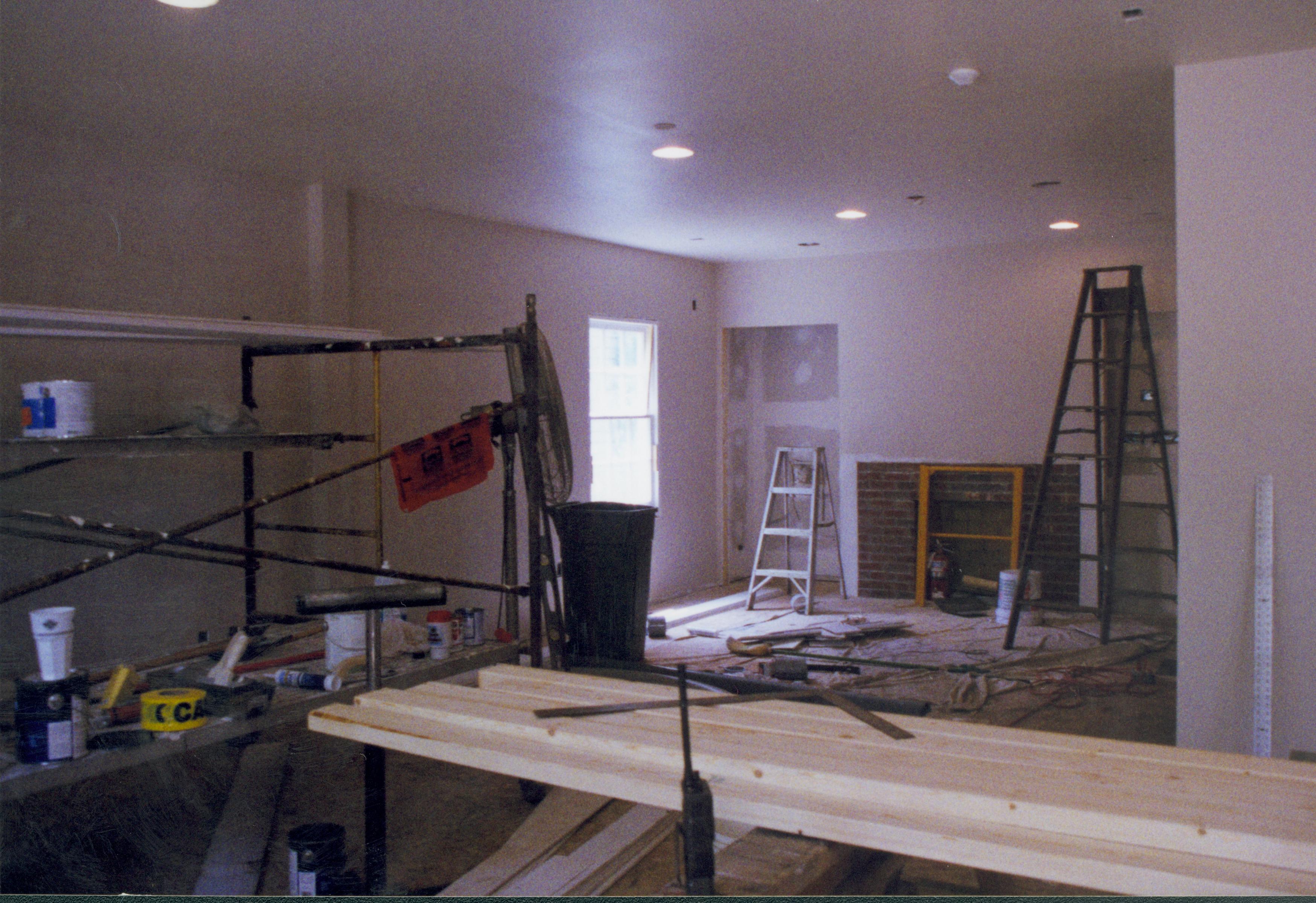 Corneau House, south section Lincoln Home NHS- Corneau House Restoration, roll 2000-7 exp 19 Corneau House, renovation