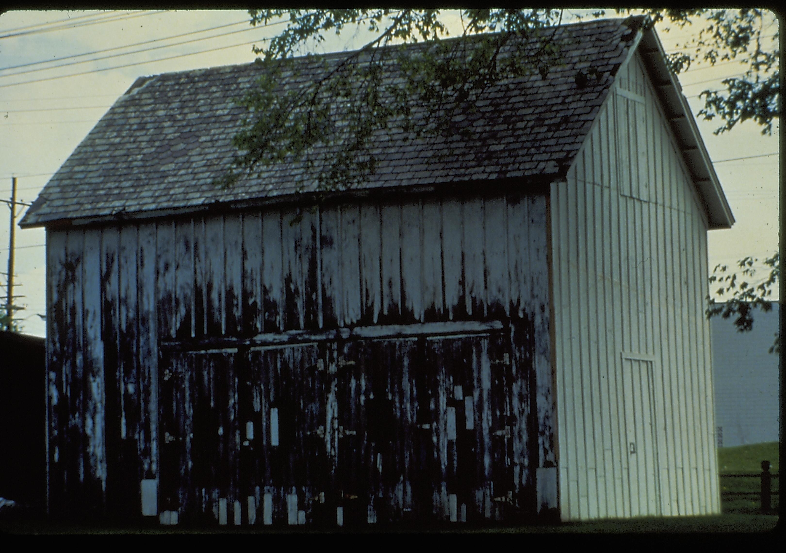 NA Lincoln Home NHS, Allen Barn Allen barn