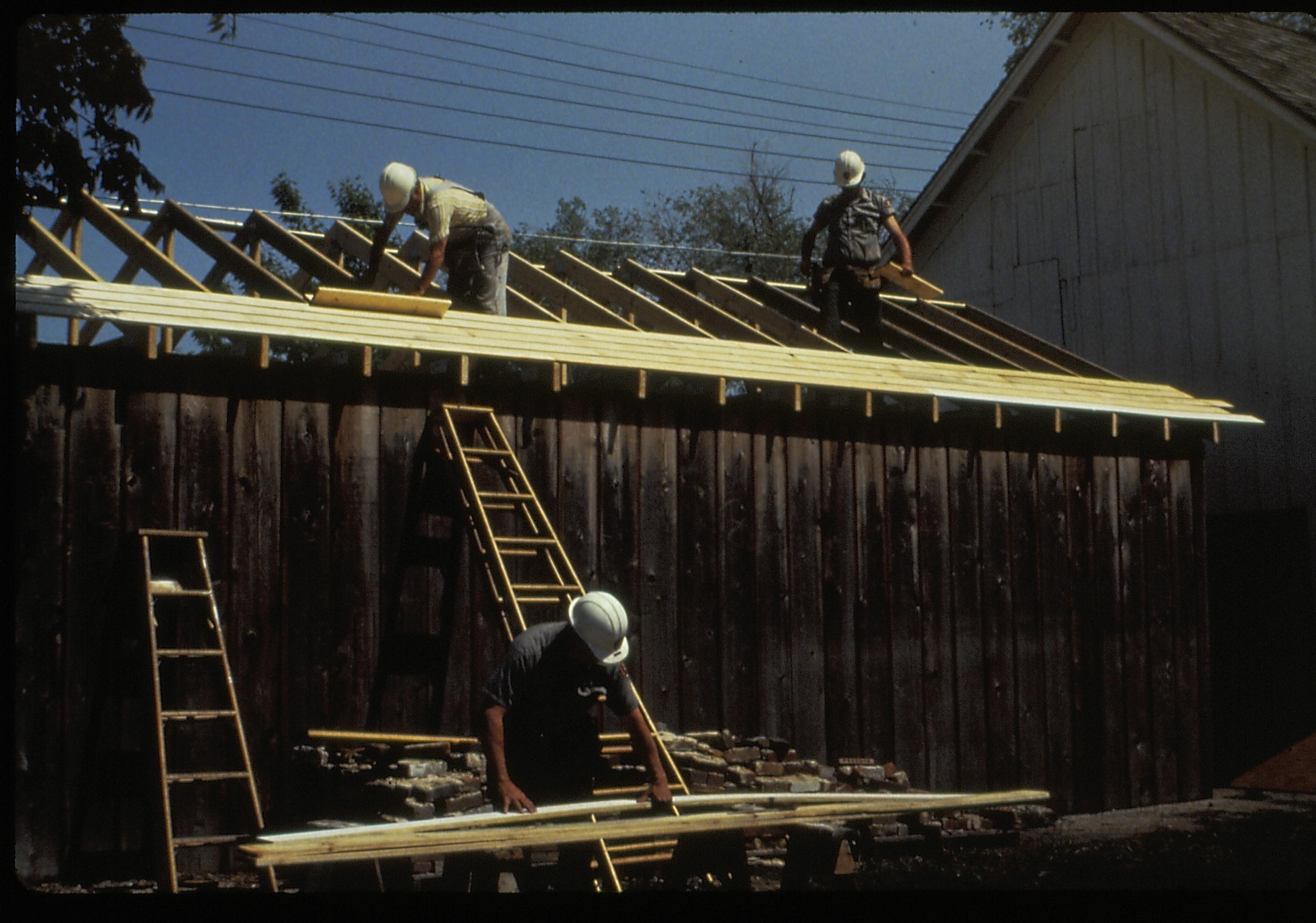 Allen Barn Lincoln Home NHS, Allen Barn Allen barn, restoration