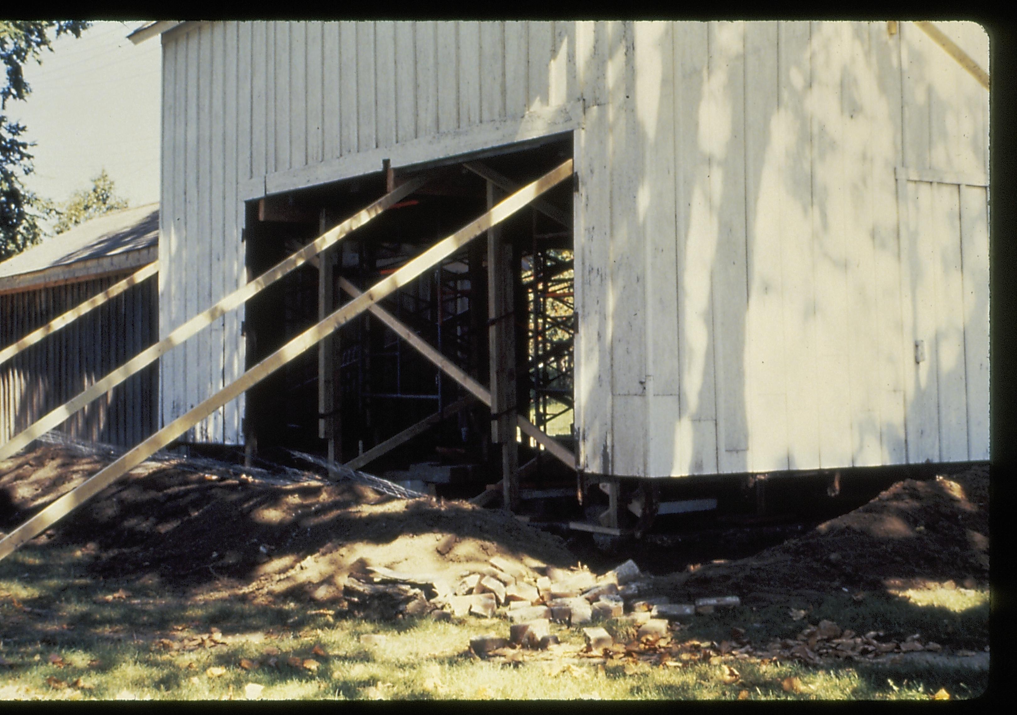 Allen Barn Lincoln Home NHS, Allen Barn Allen barn, restoration