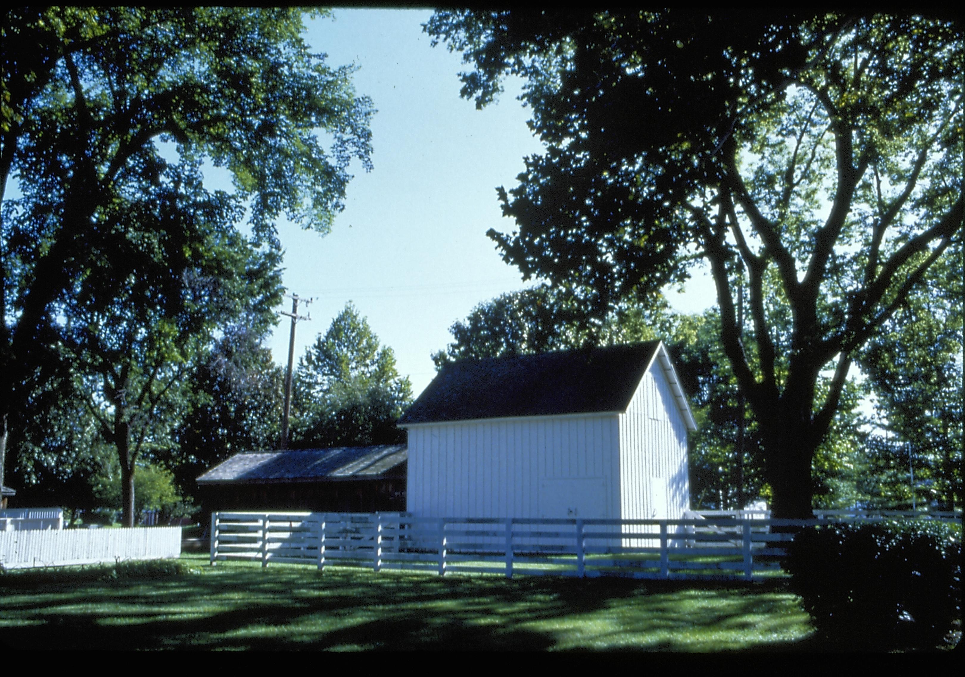 Allen Barn Lincoln Home NHS, Allen Barn, Duplicates, Archives Allen barn