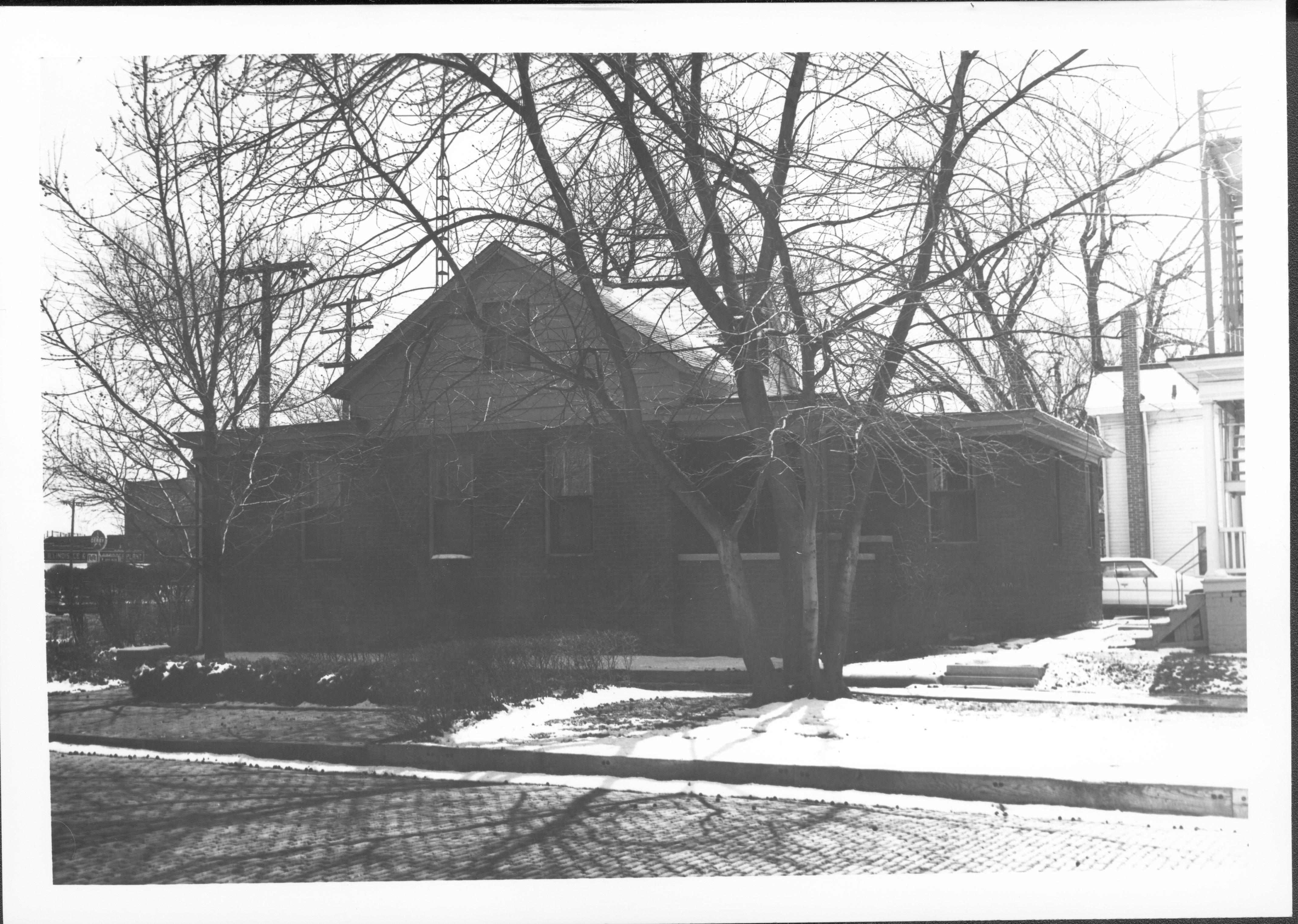Arnold House in front LIHO NHS- Arnold House, neg #1 class #349, class 1 pic 1 Arnold House