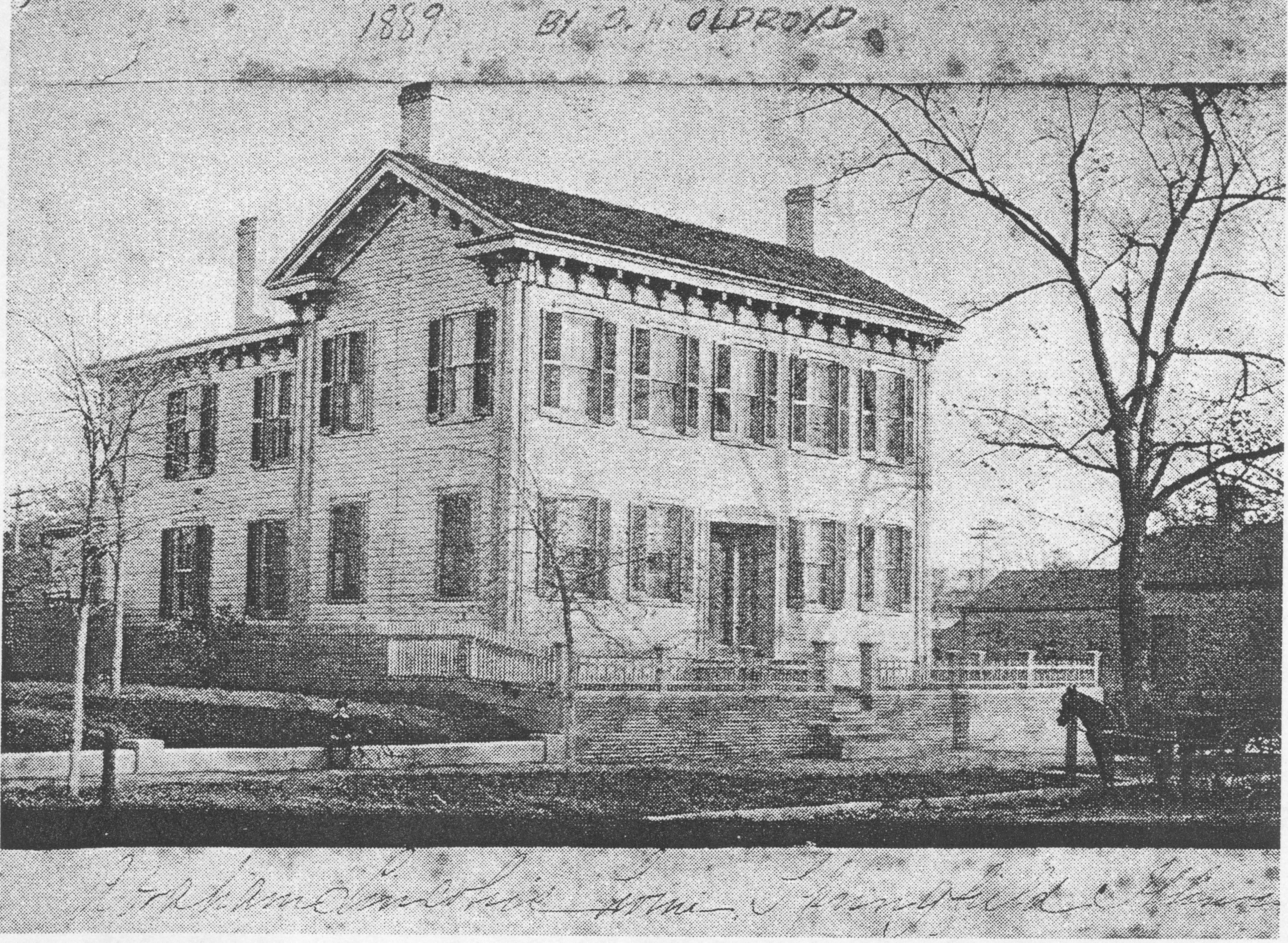 Lincoln Home LIHO NHS- Lincoln Home Arnold House, Lincoln Home