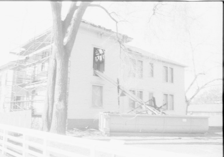 NA LIHO NHS- Arnold House, HS-11, 7326 Sprigg House, renovation