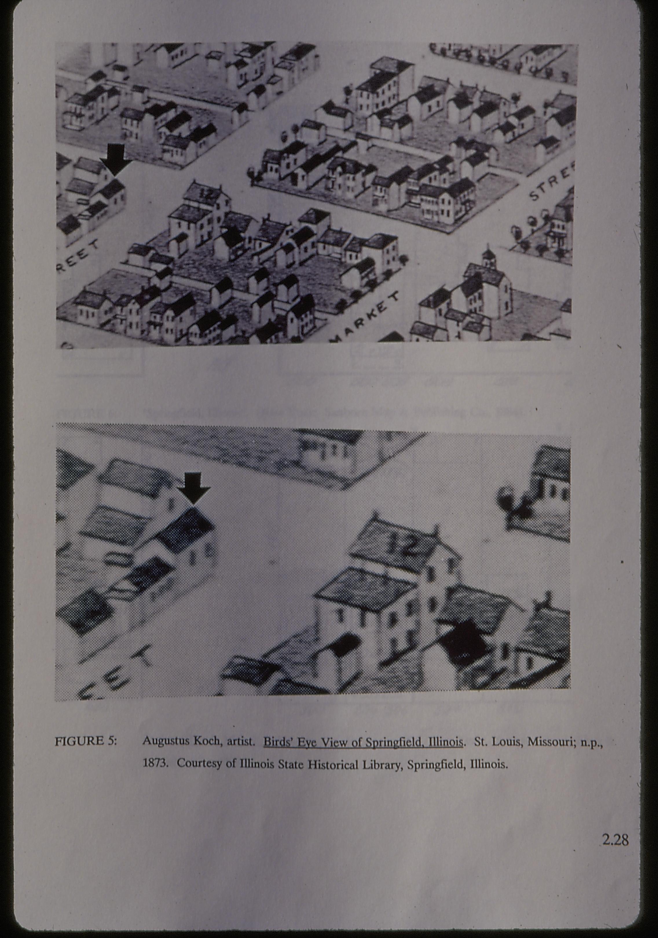 Arnold Historic Report, map LIHO NHS- Arnold House, historic structure report, 33 Arnold House, report