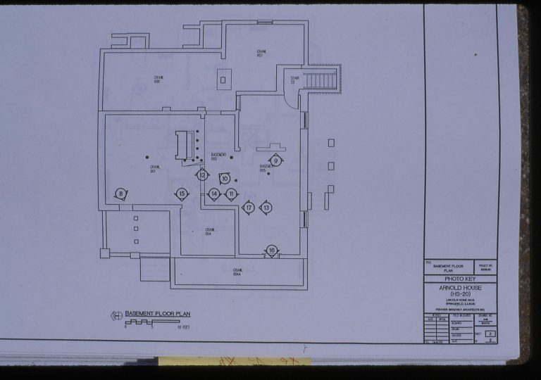 Arnold House plans, Historic Structure Report LIHO NHS- Arnold House, Historic Structure Report, 16 Arnold House, report