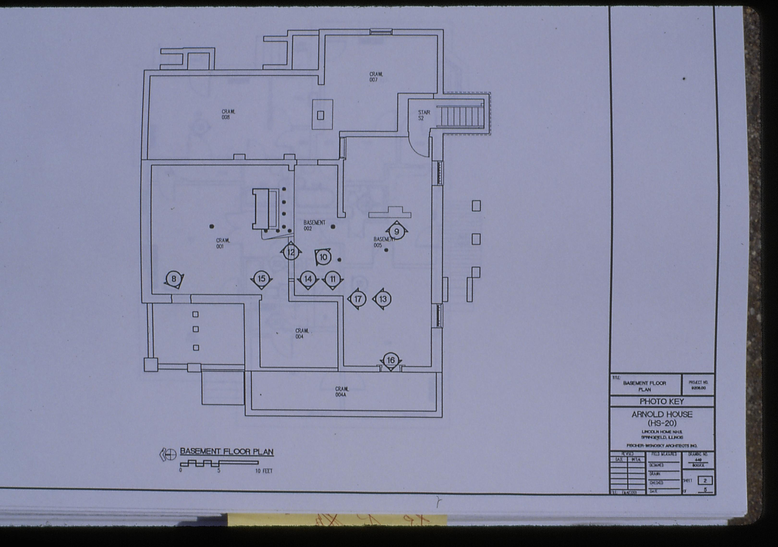 Arnold House plans, Historic Structure Report LIHO NHS- Arnold House, Historic Structure Report, 16 Arnold House, report