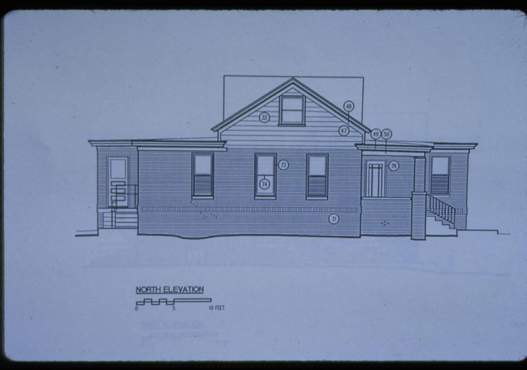 Arnold House plans, Historic Structure Report LIHO NHS- Arnold House, Historic Structure Report, 25, CAT Arnold House, report