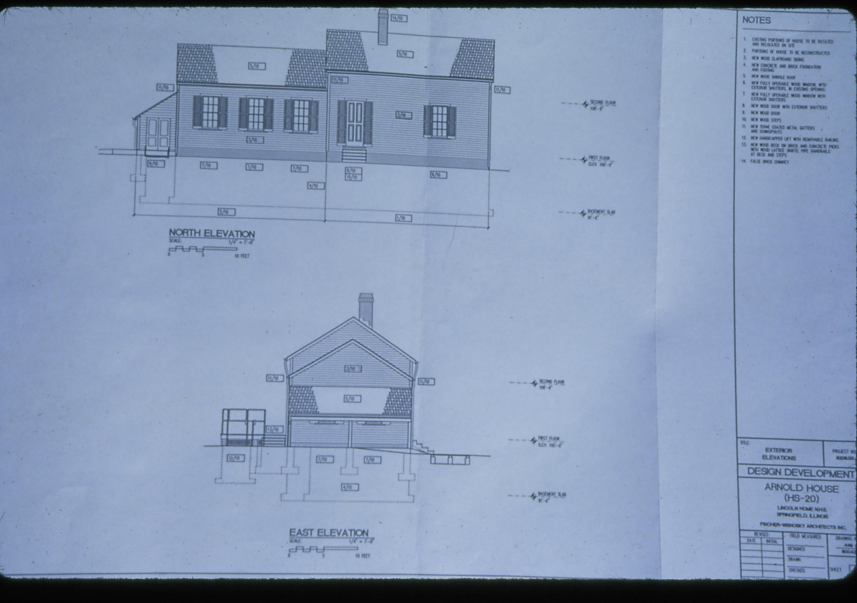 Arnold House Historic Structure Report LIHO NHS- Arnold House, Historic Structure Report, 26 Arnold House, report