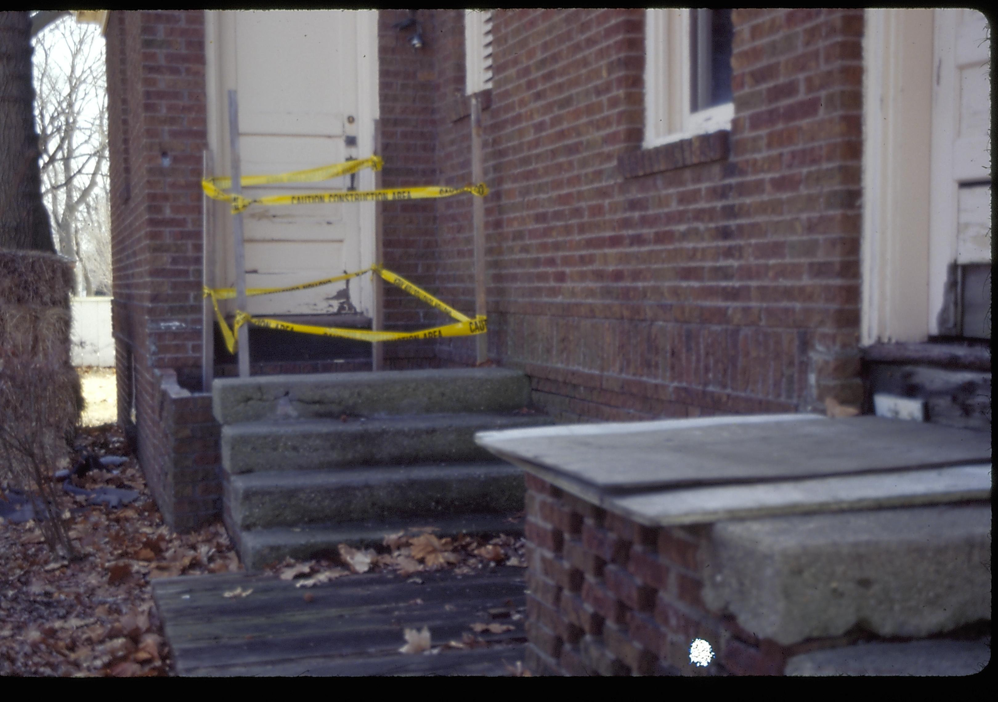 Arnold House LIHO NHS- Arnold House, Historic Structure Report, 31 Arnold House, renovation