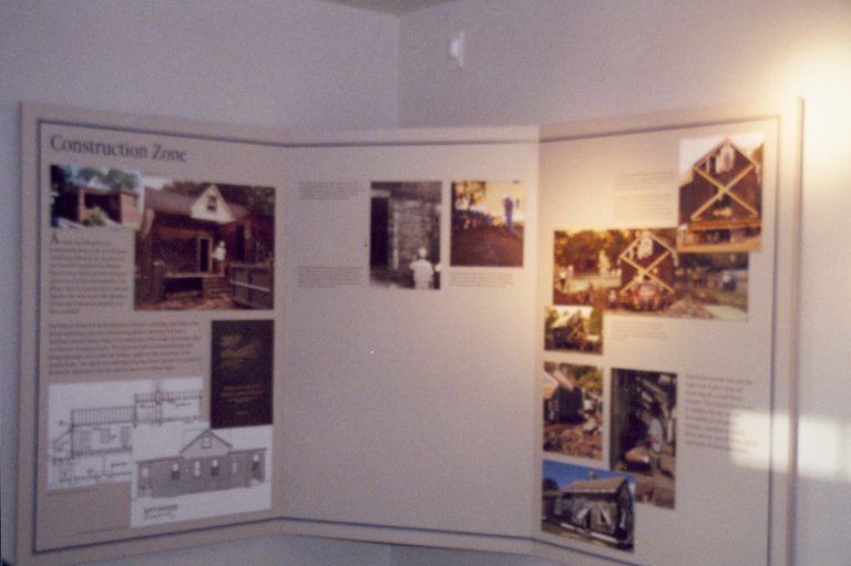 Exhibit 11 Installed LIHO NHS- Arnold House Exhibit, Roll 2001-2, exp 12 Arnold House, exhibit
