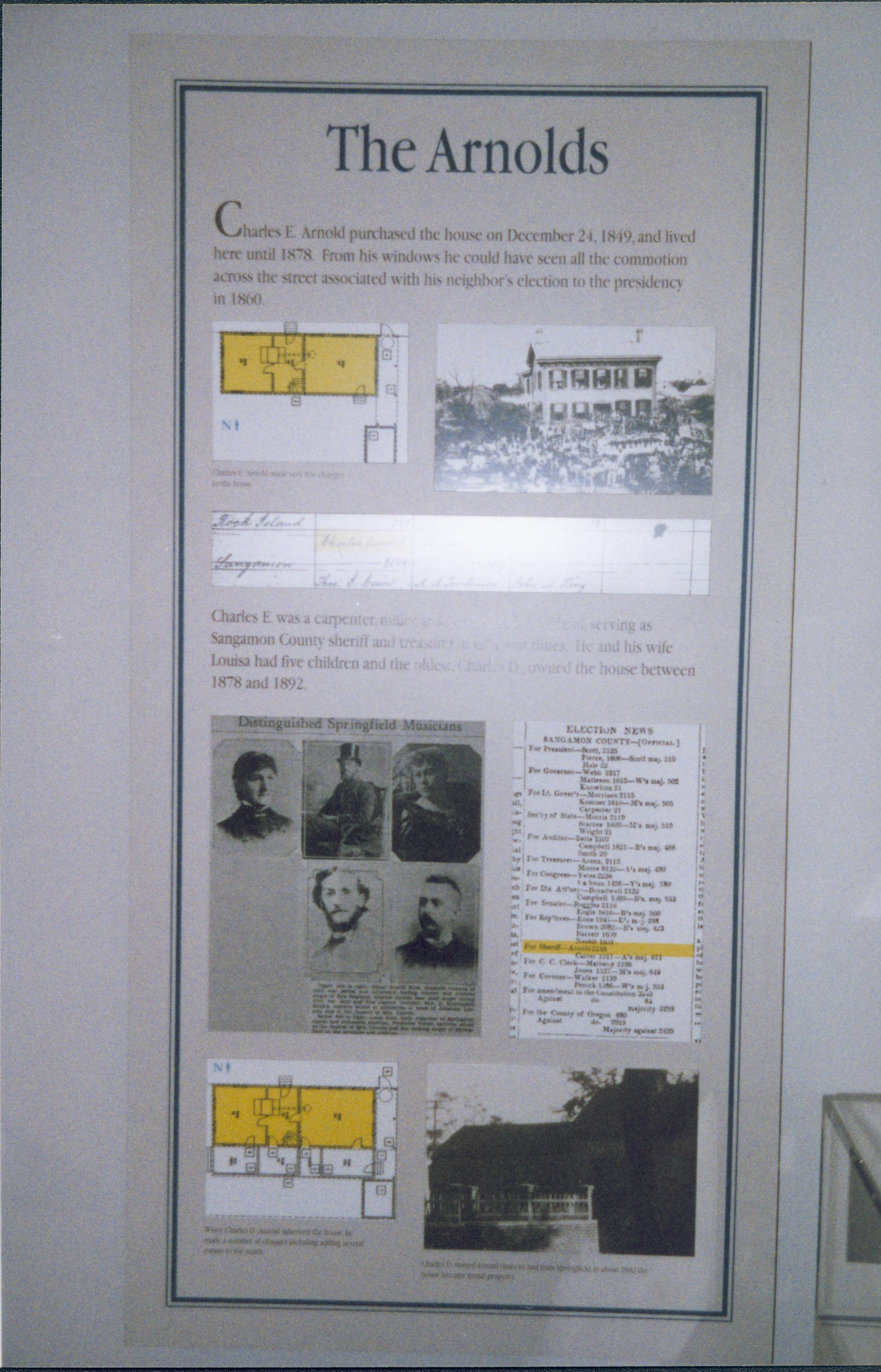 Exhibit 14 LIHO NHS- Arnold House Exhibit, Roll 2001-2, exp 15 Arnold House, exhibit