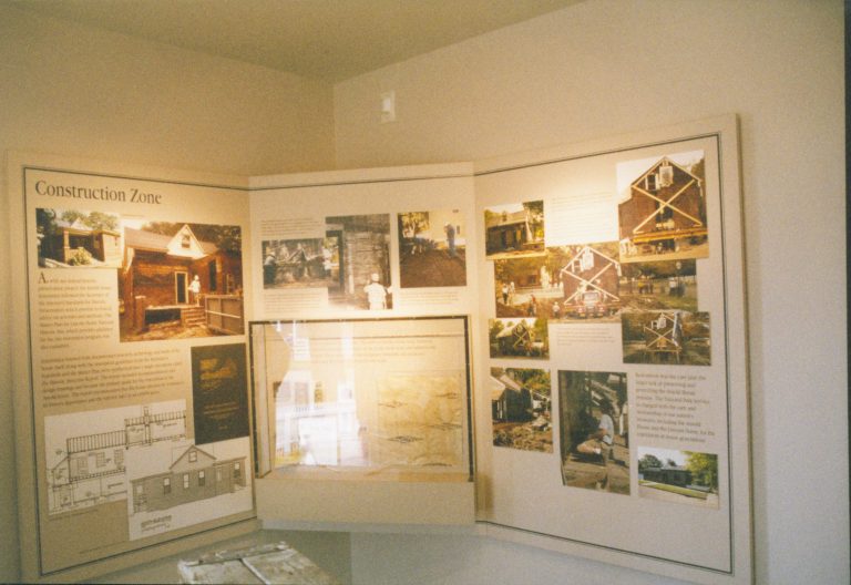 Construction Zone exhibit LIHO NHS- Arnold House Exhibit, Roll 2001-2, exp 23 Arnold House, exhibit