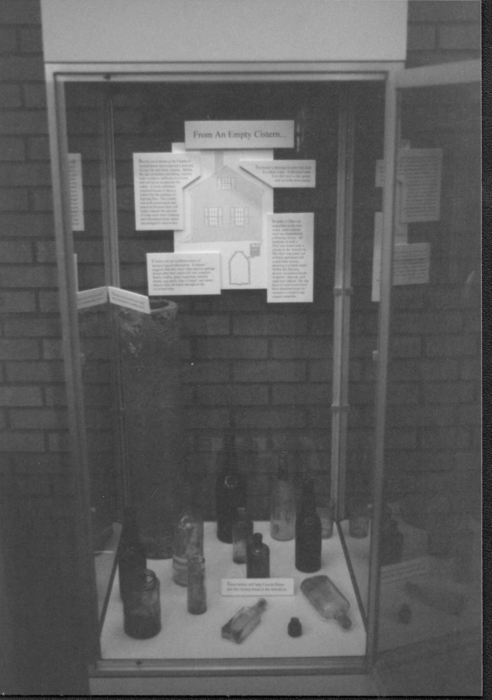 Archaeology exhibit LIHO NHS- Arnold House Relocation, Roll 14 black and white, exp 20 Arnold House, relocation, move