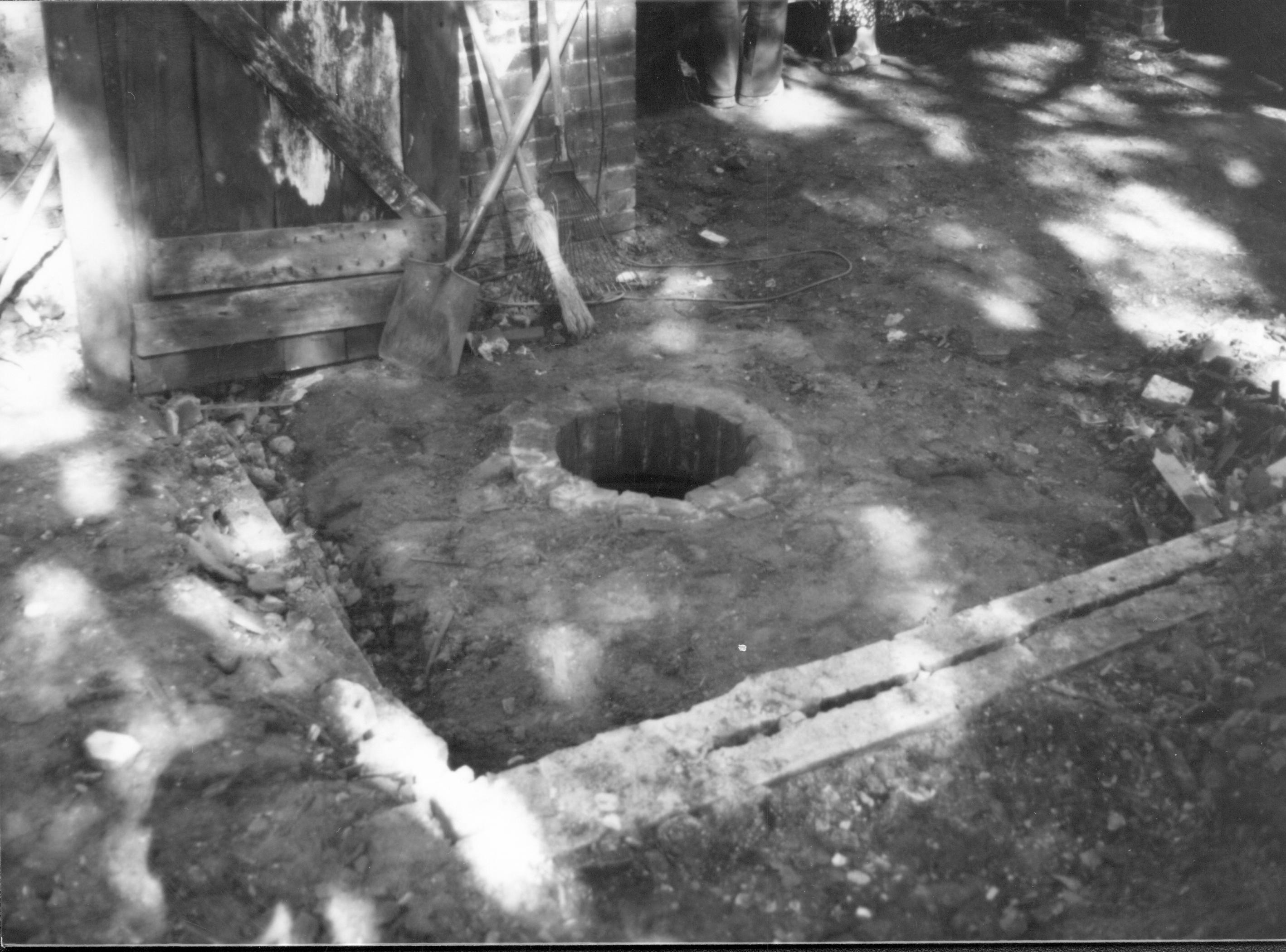 Cistern LIHO NHS- Arnold House, HS-20 Roll #3 exp 18 Arnold House, restoration