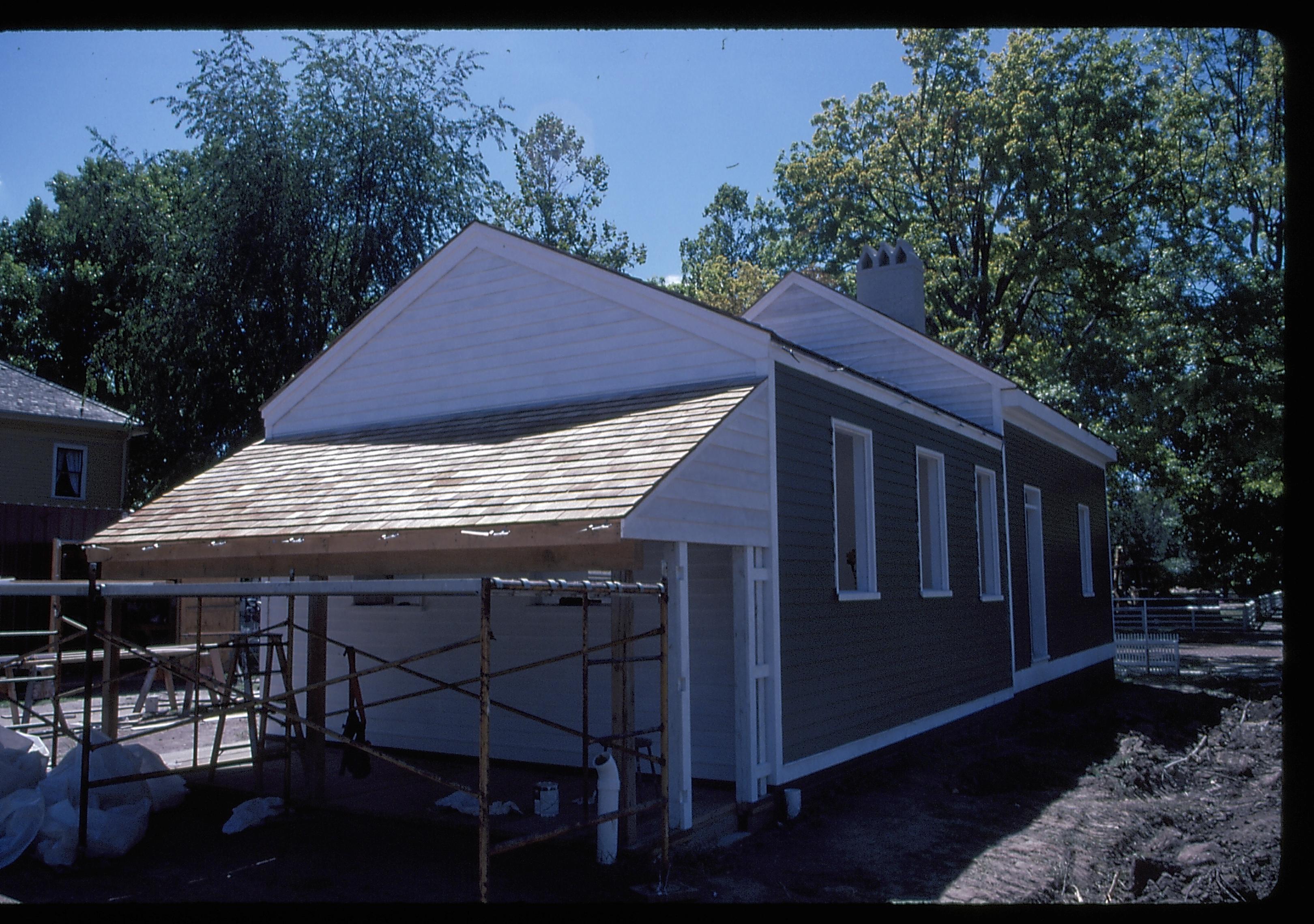 Painting and lean-to construction LIHO NHS- Arnold House, Roll #19 exp 2 restoration