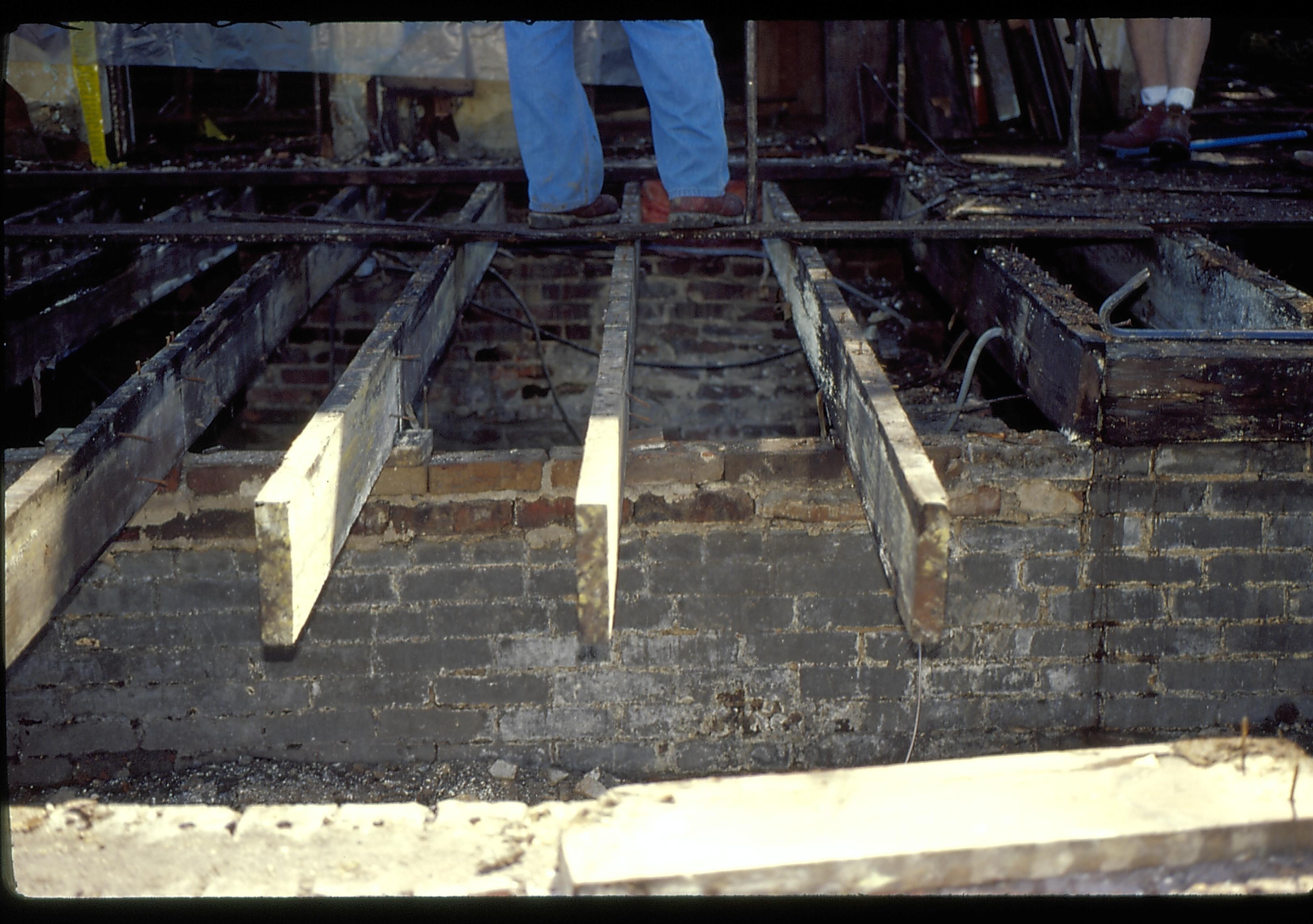 Porch planks LIHO NHS- Arnold House, HS-20 Roll #1 7/17-7/23/96, exp 31 Arnold House, restoration