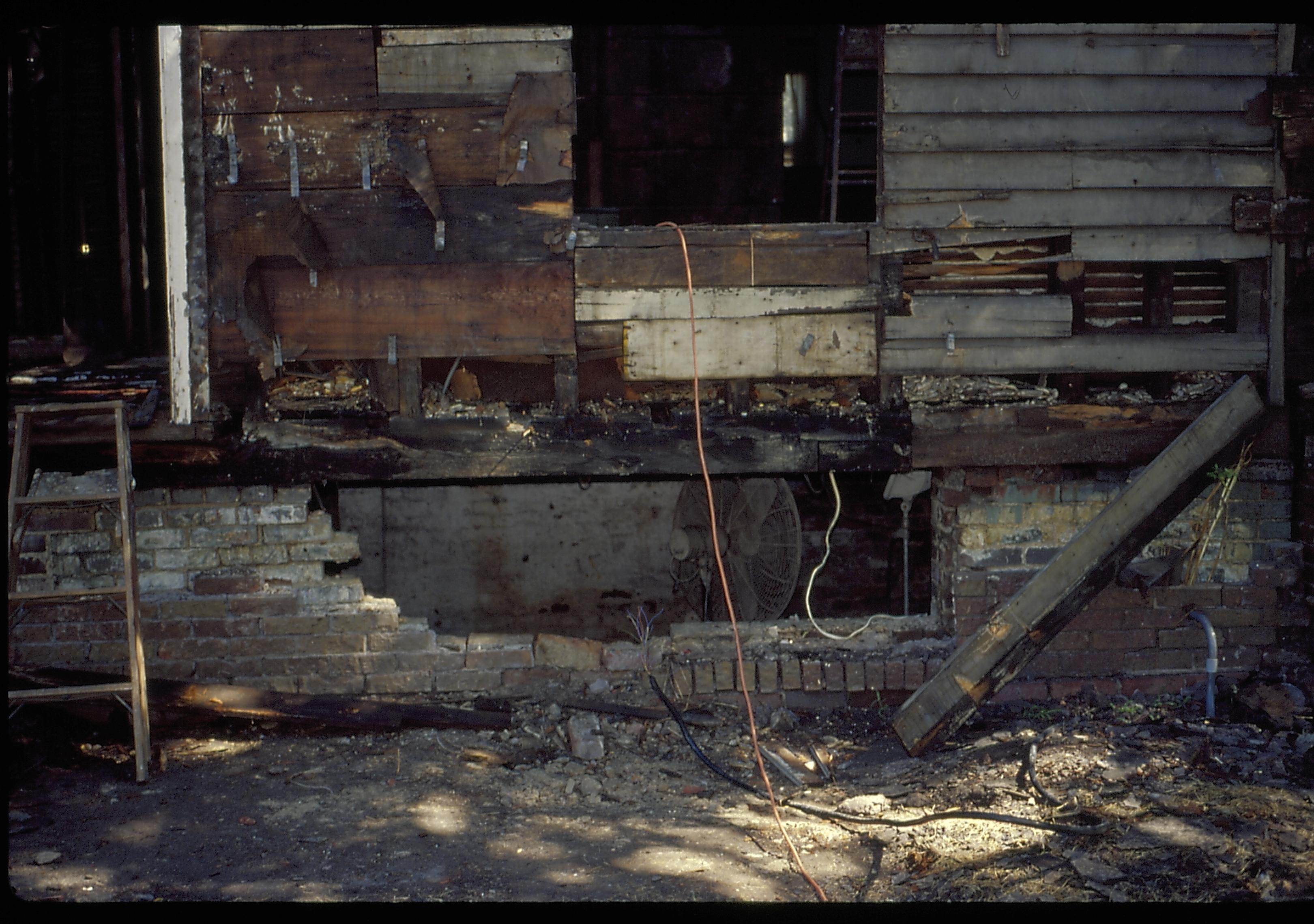 brick foundation and sill LIHO NHS- Arnold House, HS-20 Roll #1 7/17-7/23/96, exp 36 Arnold House, restoration