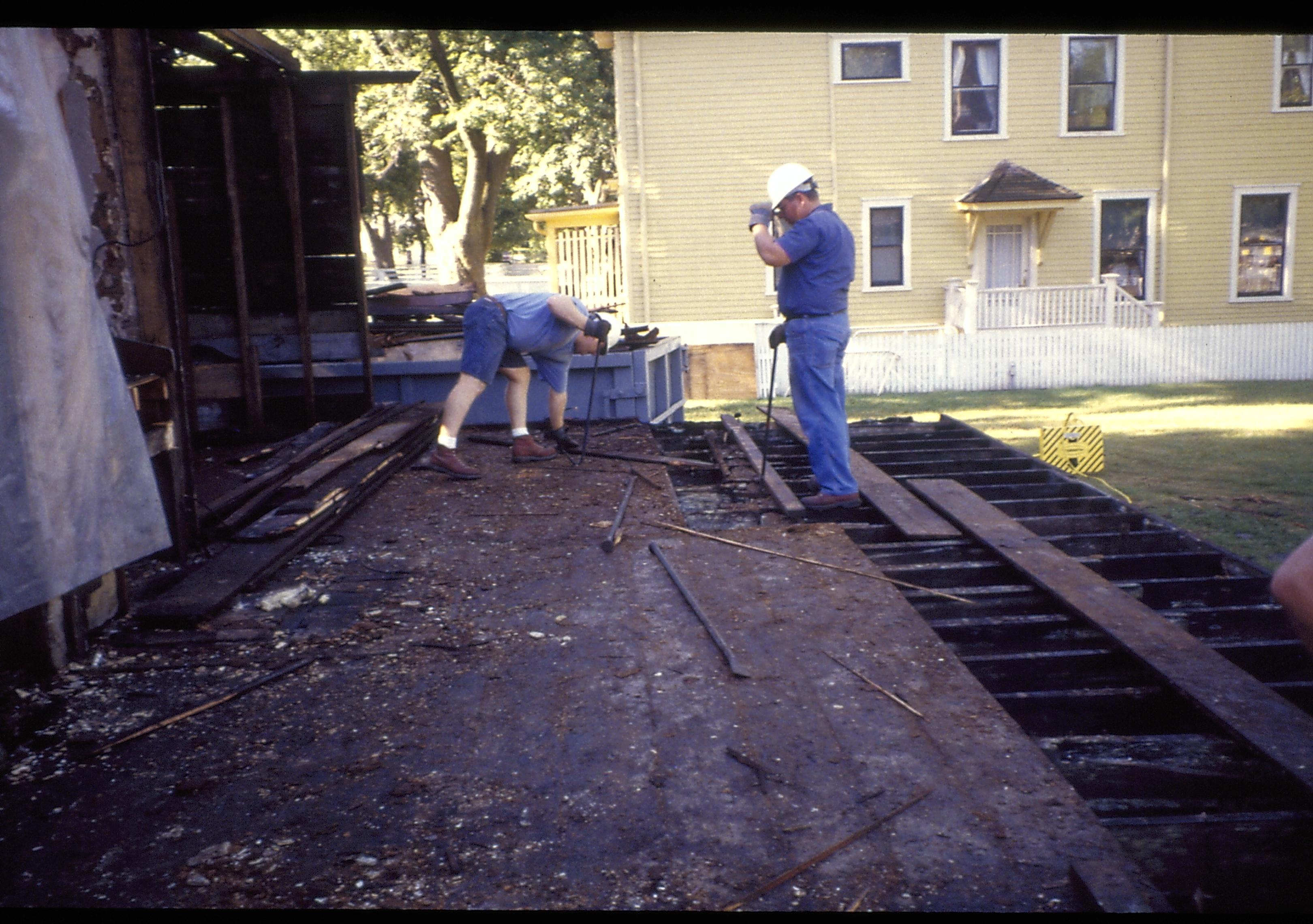 NA LIHO NHS- Arnold House, HS-20 Roll #1 7/17-7/23/96, 12, 11-005 Arnold House, restoration