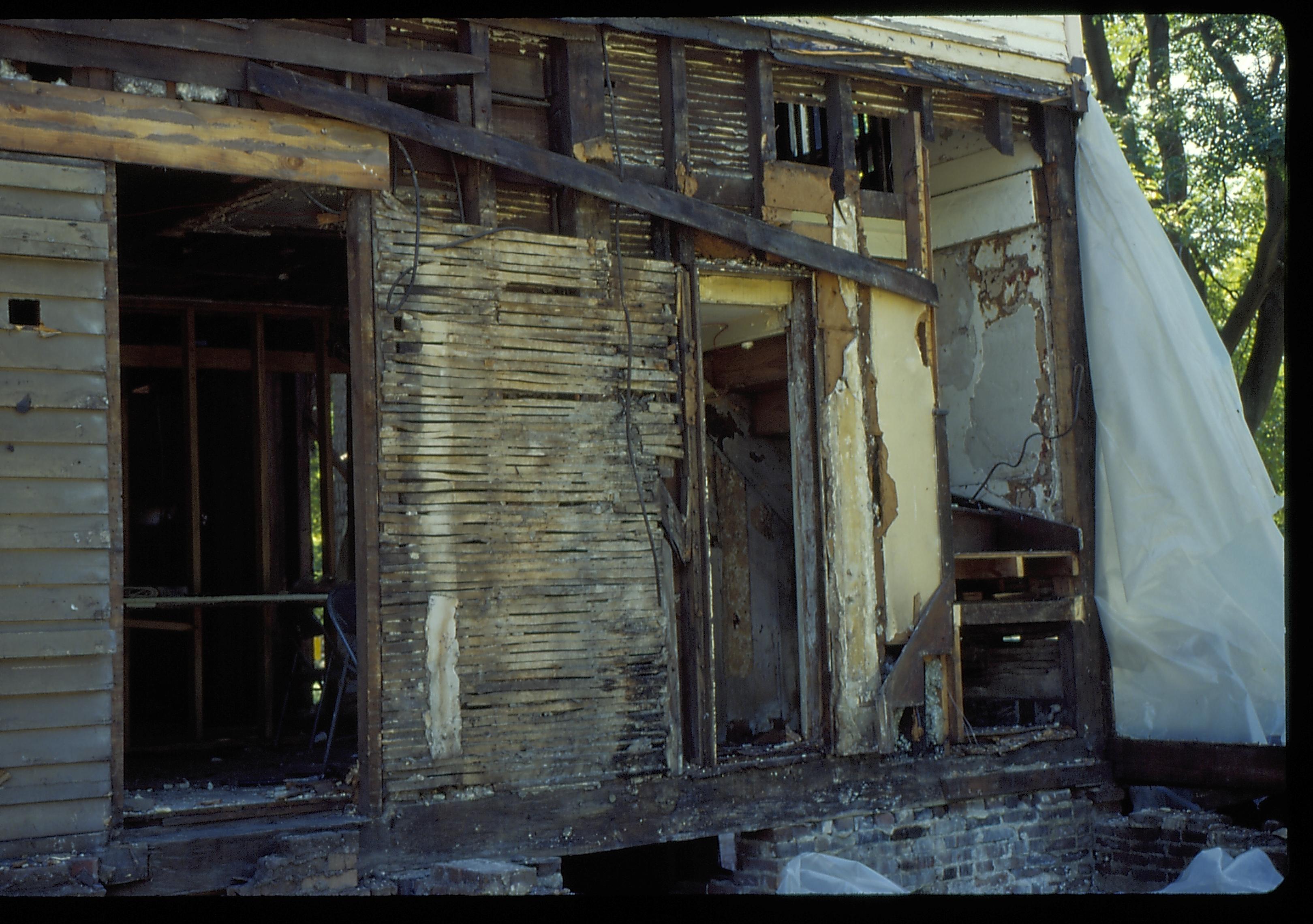 Hand cut lath LIHO NHS- Arnold House, HS-20 Roll #4 7/23-7/26/96, exp 30 Arnold House, restoration