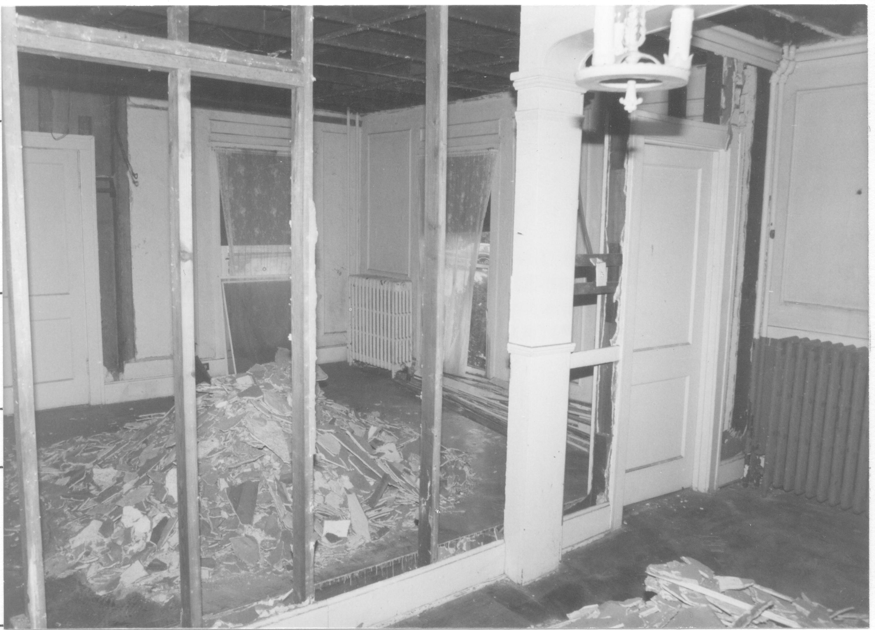 Morse House HS-9 10-2; Room 103, West Elevation Morse House, Interior