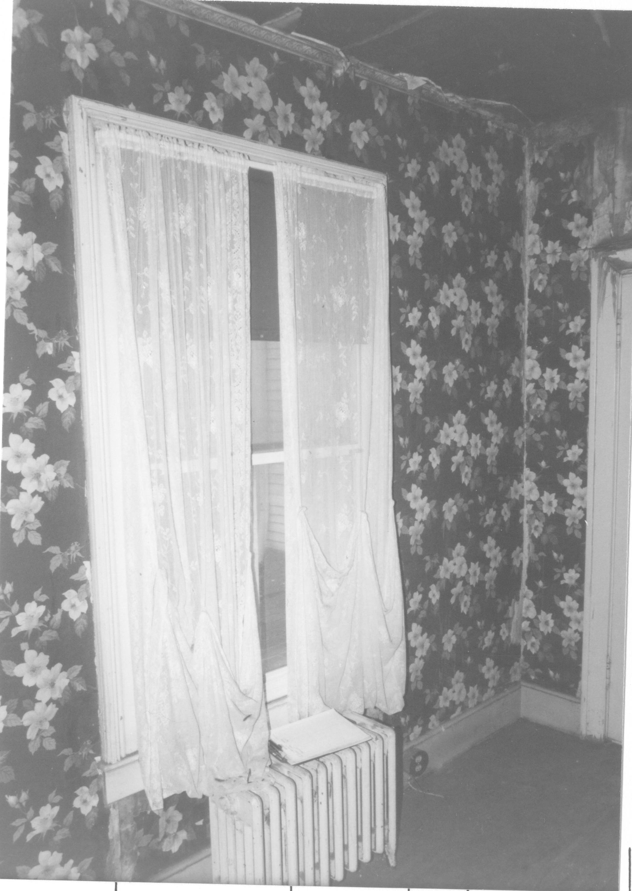 Morse House HS-9 11-3; Room 107, West Elevation Morse House, Interior