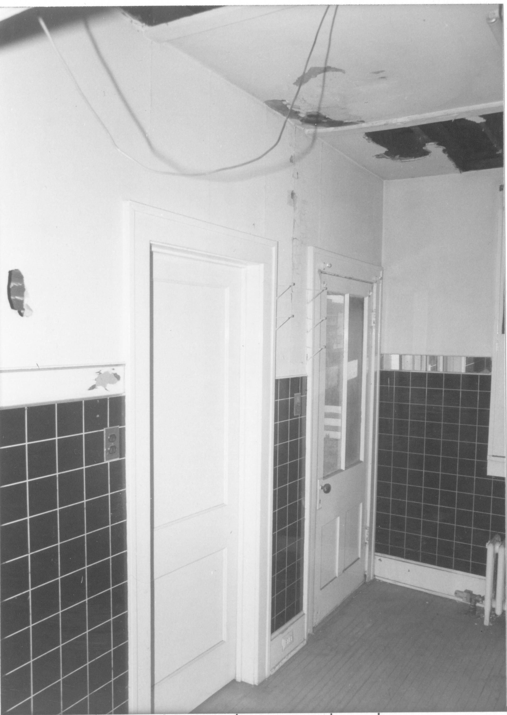 Morse House HS-9 11-7; Room 108, East Elevation Morse House, Interior