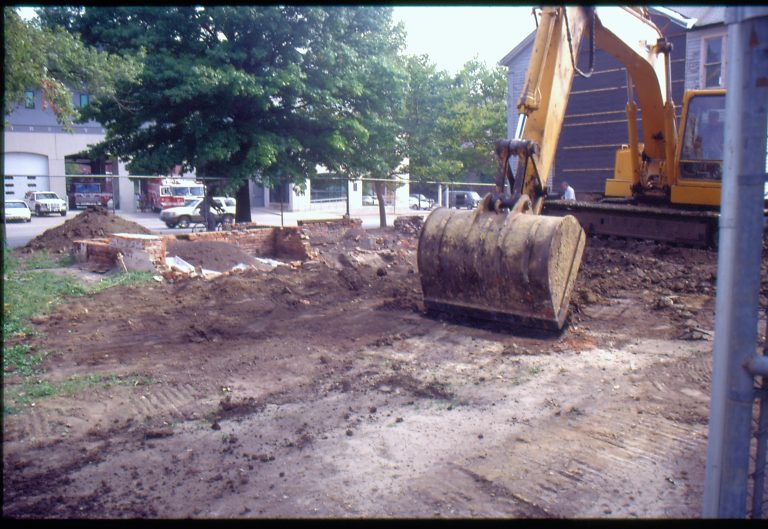 heavy equipment 30; 1999-9 Morse House, Exterior