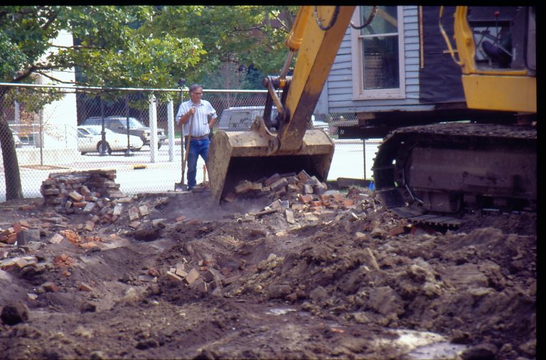 heavy equipment 31; 1999-9 Morse House, Exterior