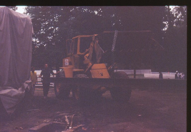heavy equipment 36; 1999-9 Morse House, Exterior