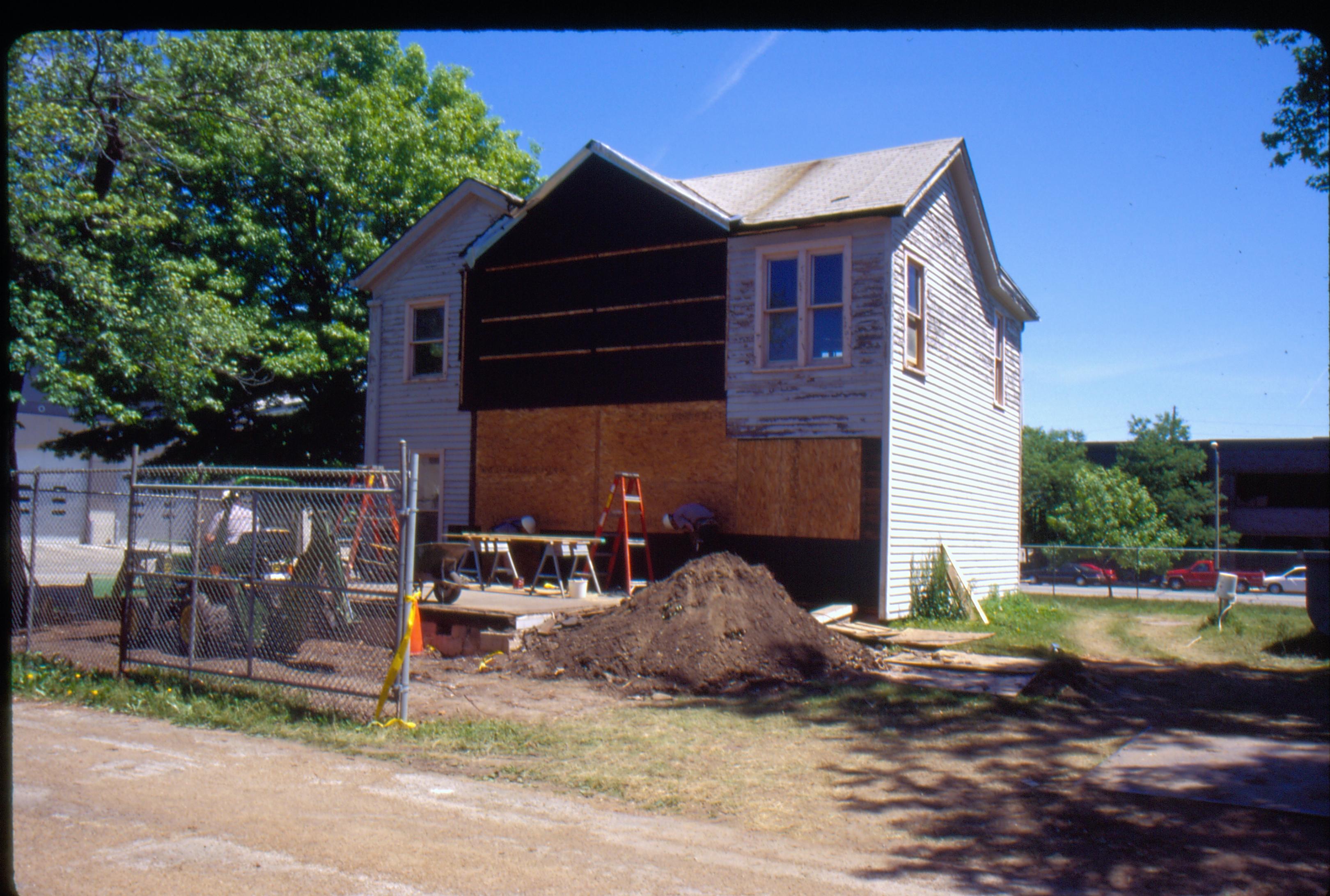 Morse - Demolition 1; 1999-8 Morse House, Exterior, Foundation, Excavation