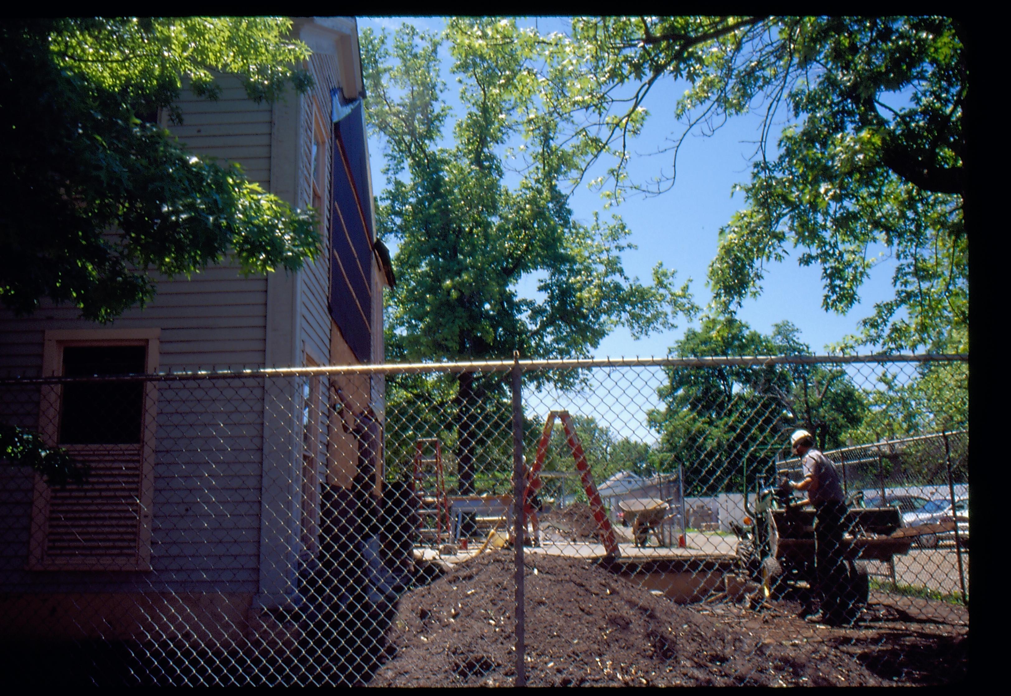 Morse - Demolition 4; 1999-8 Morse House, Exterior, Foundation, Excavation